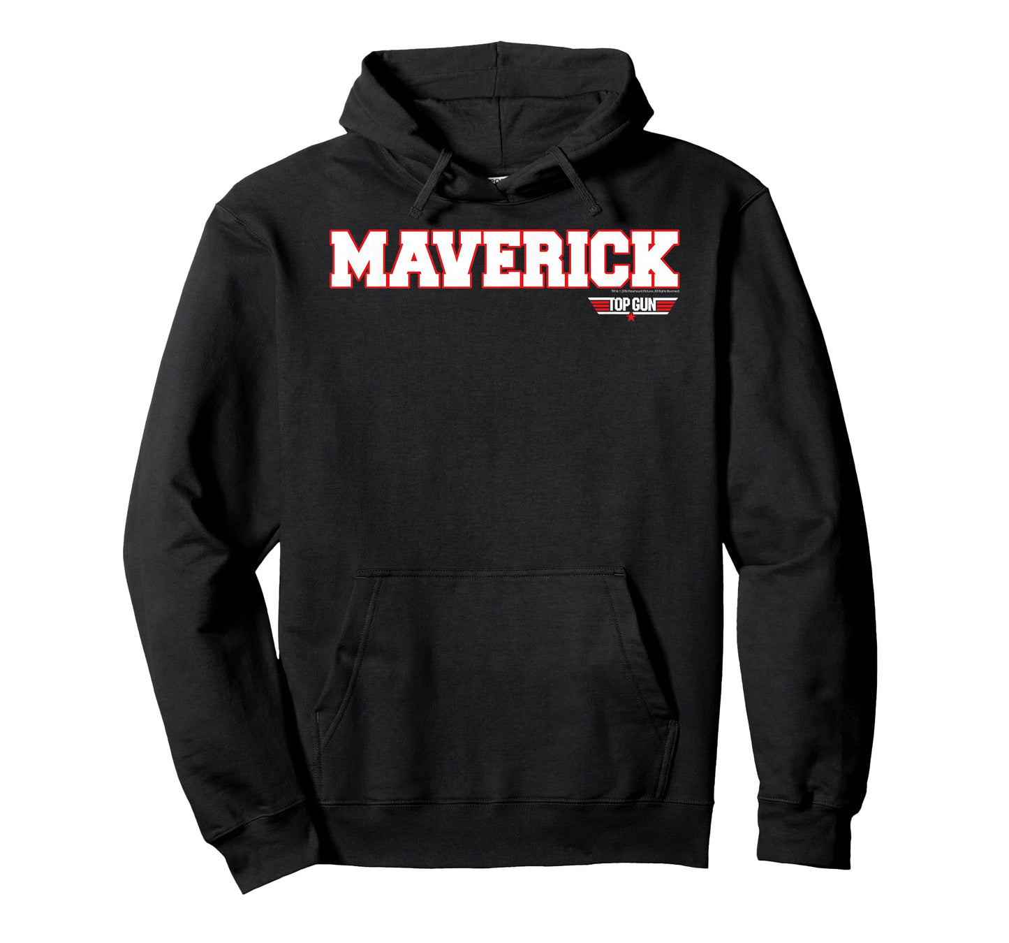 Top Gun Maverick Name with Logo Retro 80's Action Movie T-Shirt