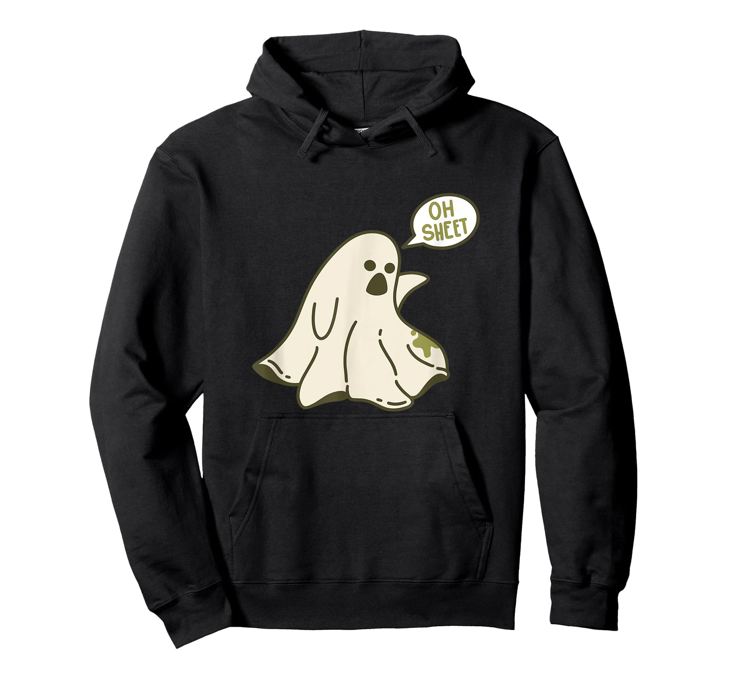 Oh Sheet, Ghost of Halloween Costume Fun T-Shirt