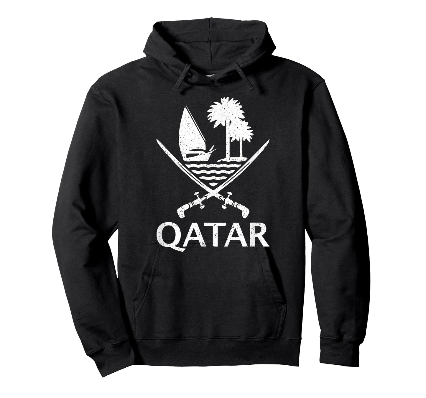 QATAR FLAG QATARI EMBLEM ARMS T-Shirt