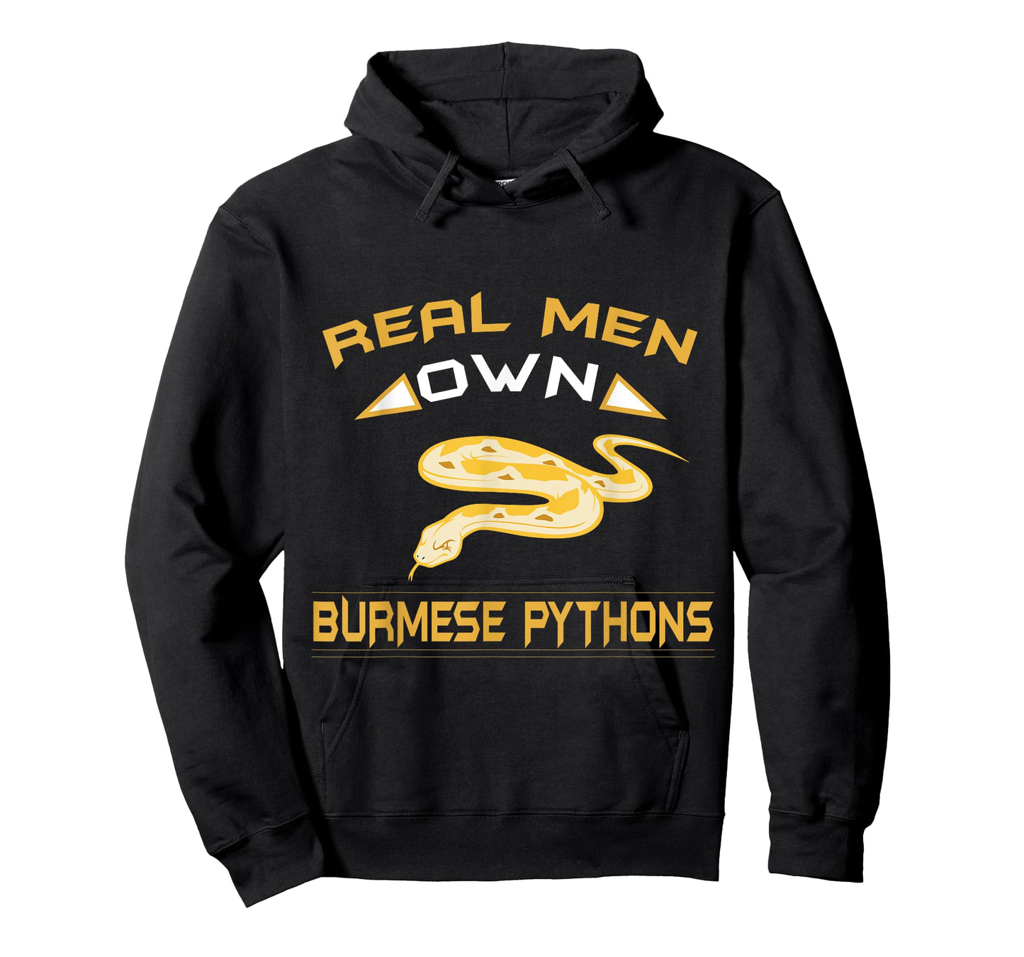 Real Men Own Burmese Pythons Snakes are Best Pets T-Shirt! T-Shirt