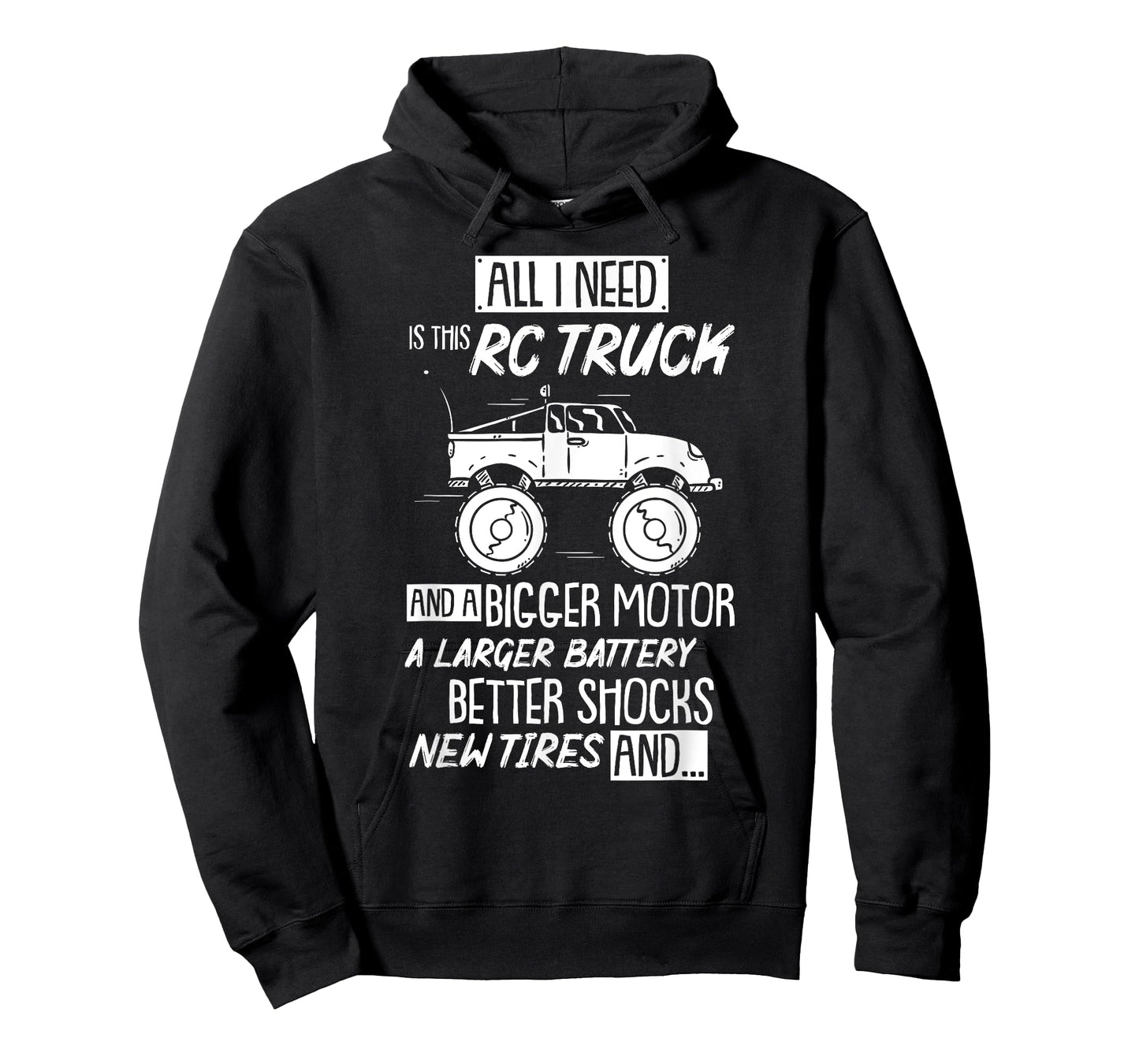 Funny RC Racing RC Truck Radio Controlled RC Car Saying T-Shirt