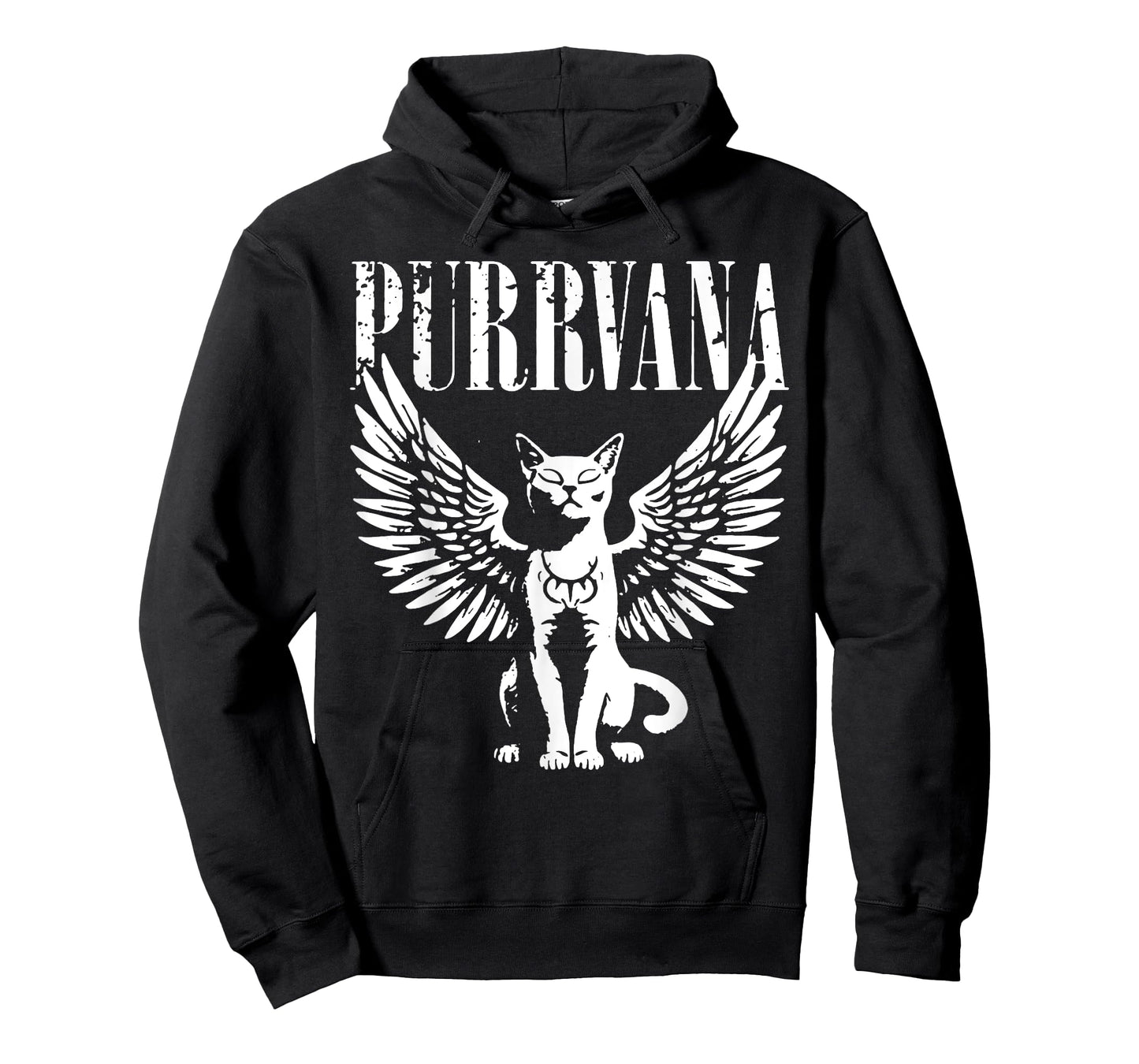Purrvana Cat Cat Lovers Black Cat T-Shirt
