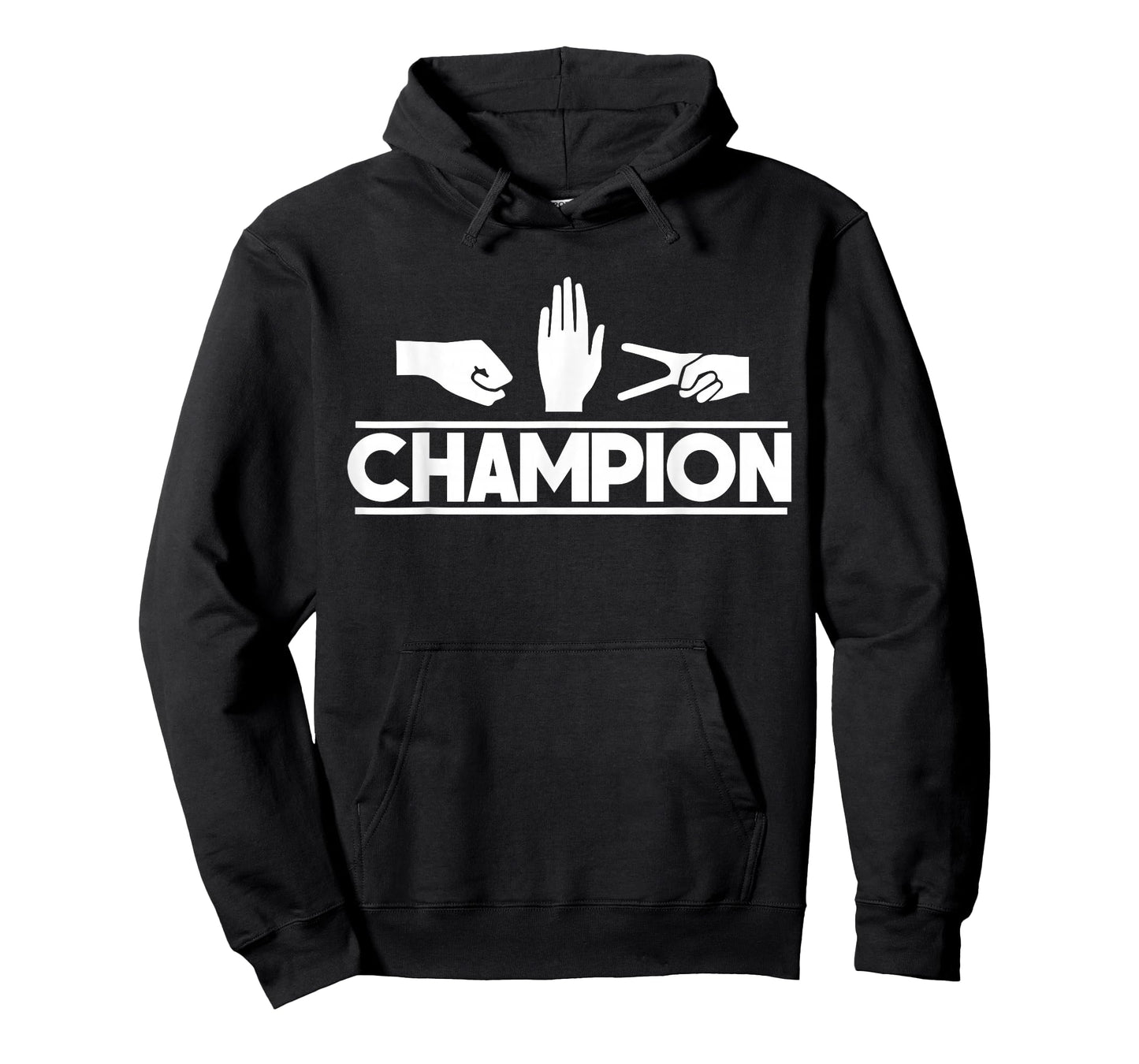 Rock Paper Scissors Master Supreme Champion Joke Novelty Tee T-Shirt