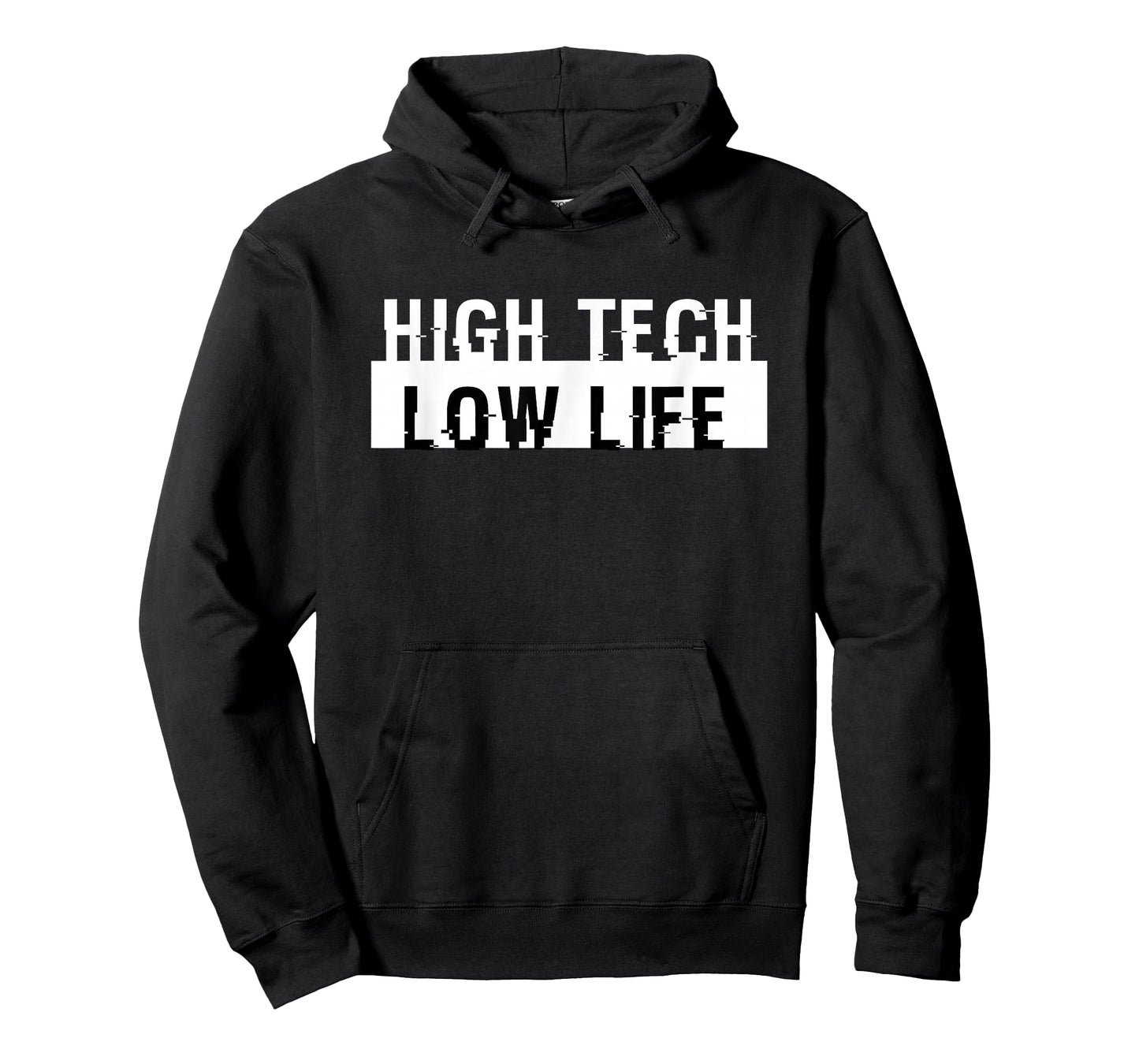 High Tech Low Life Cool Cyberpunk Dystopian Futuristic SciFi T-Shirt