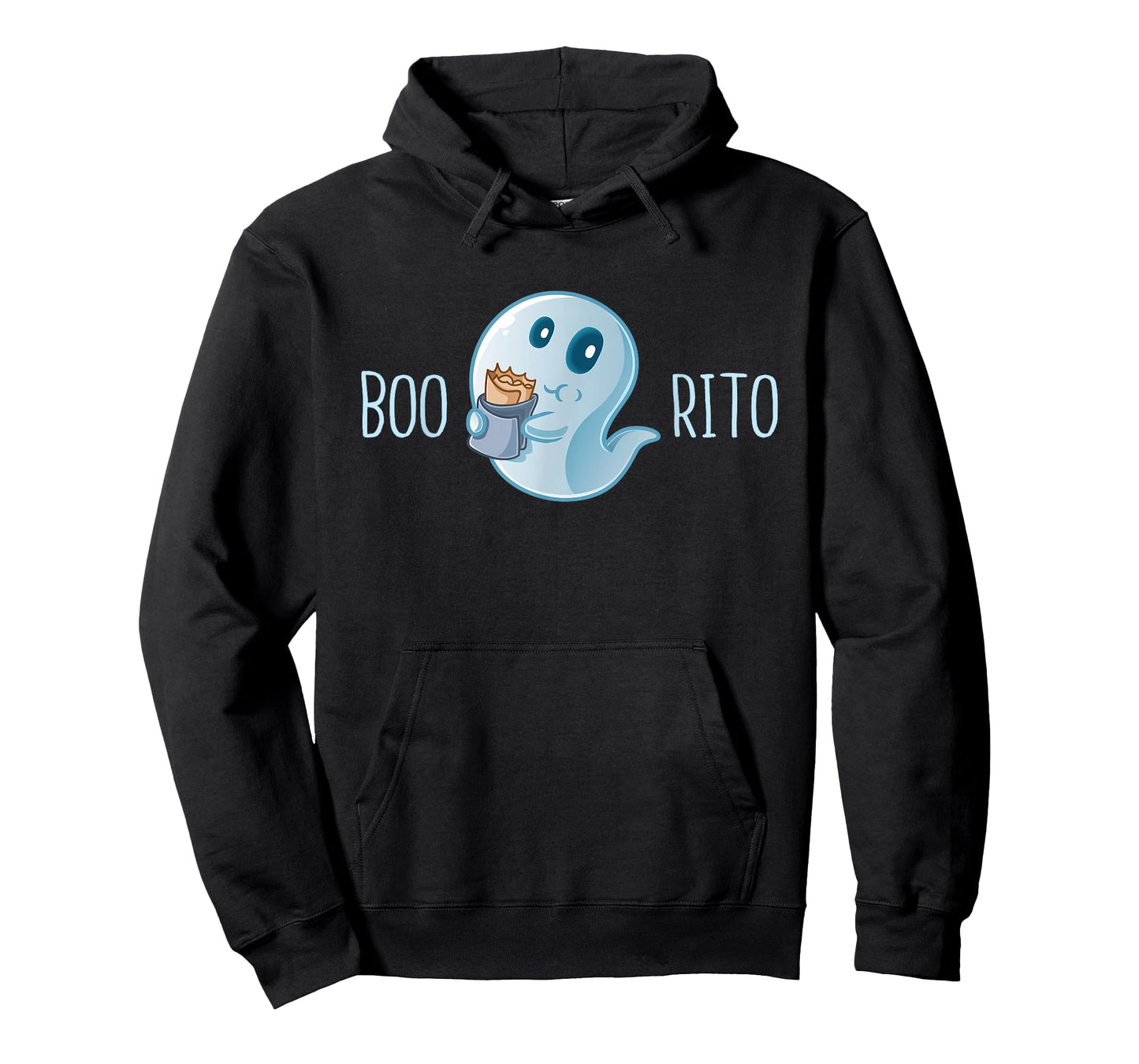 Boo-Rito Funny Mexican Taco Burrito Ghost Halloween Costume T-Shirt