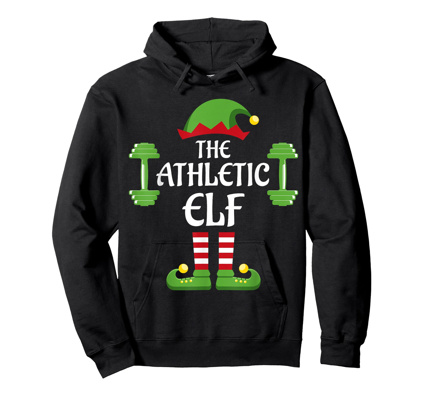 Athletic Elf Family Matching Group Christmas Sporty T-Shirt