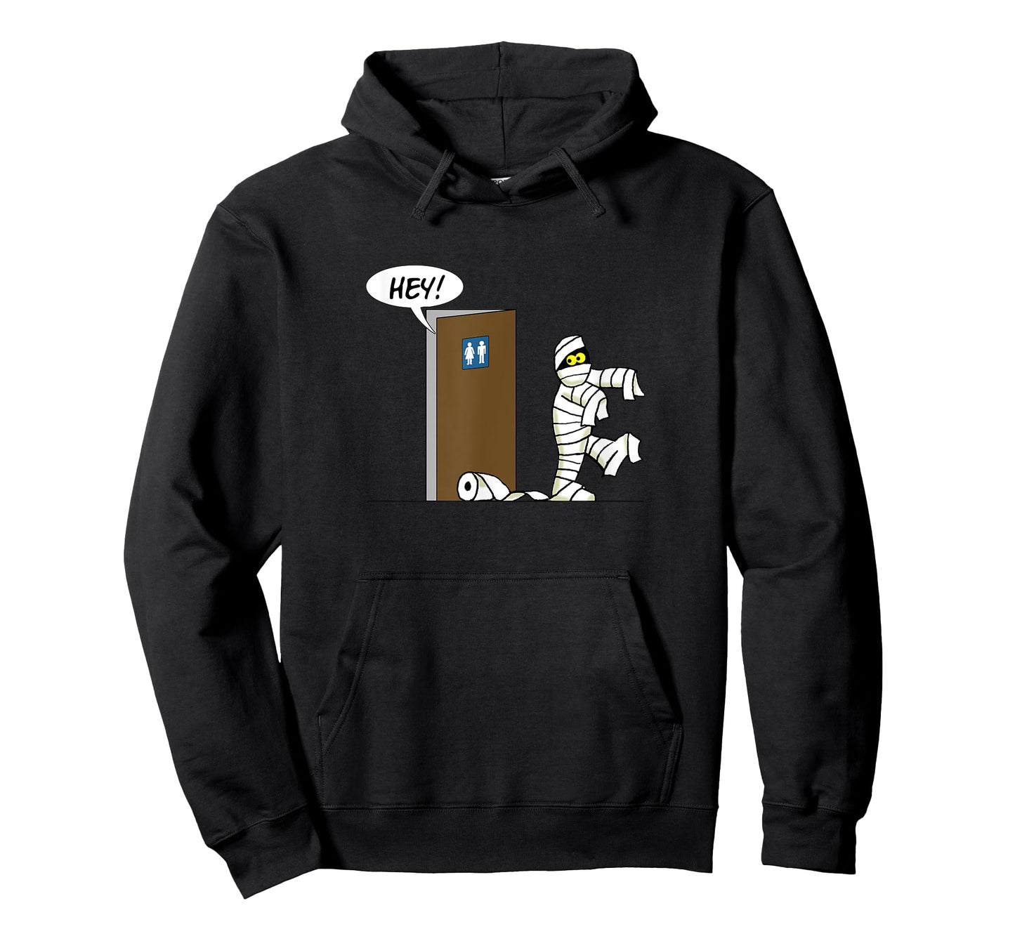 Halloween Toilet Paper Mummy Costume Funny T-Shirt