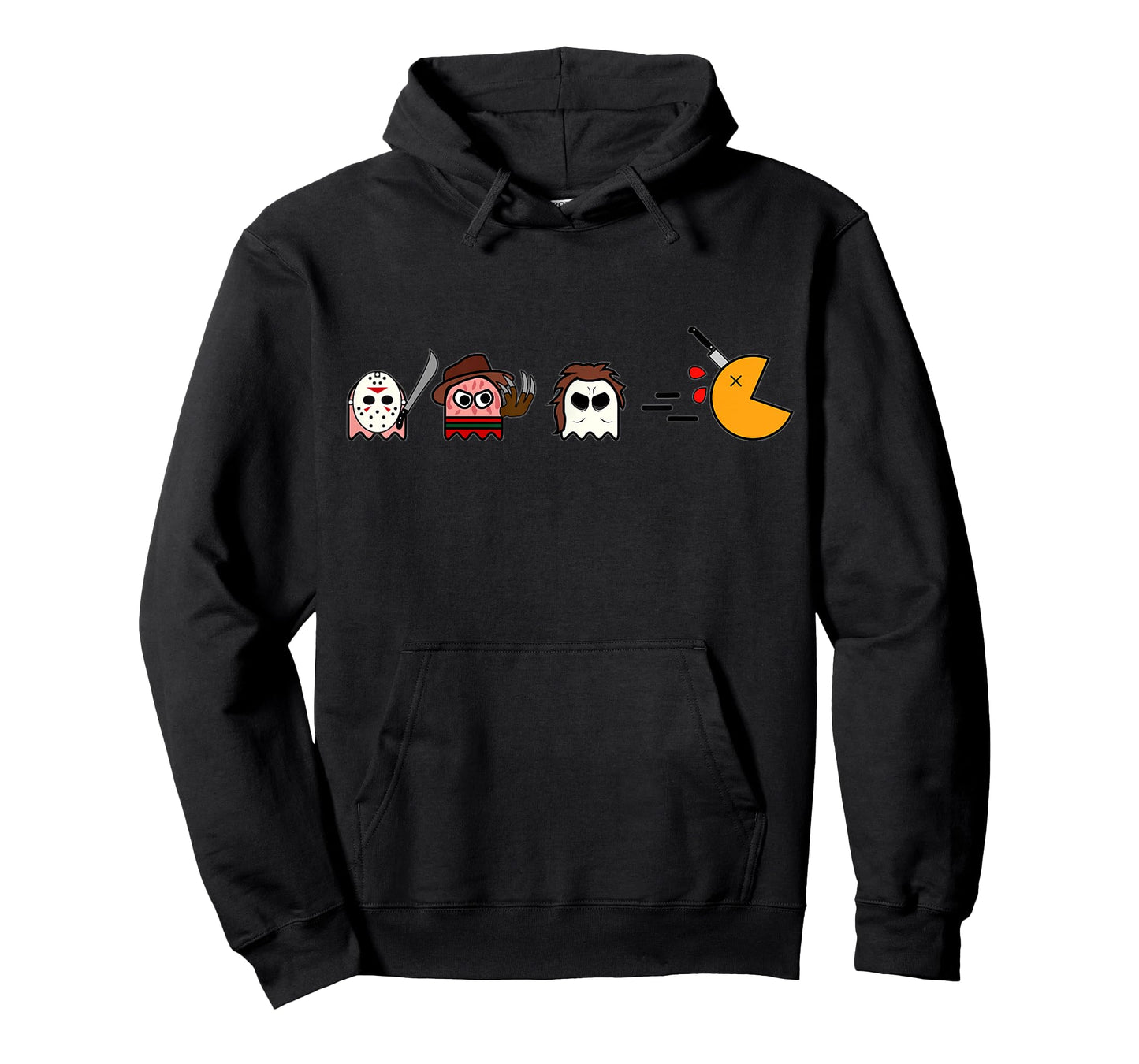Funny Ghosts Parody Halloween Gamer 80's Horror Movies T-Shirt