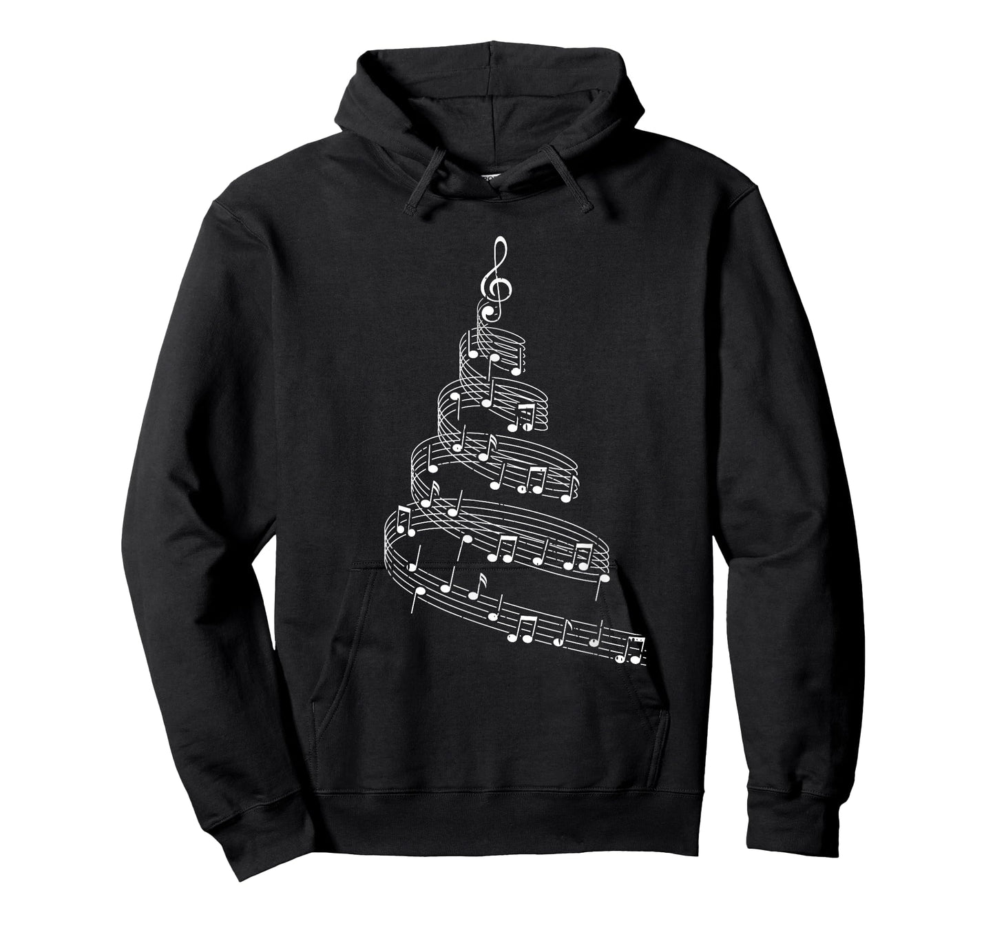 Music Note Christmas Tree X-mas Pajama Musician T-Shirt