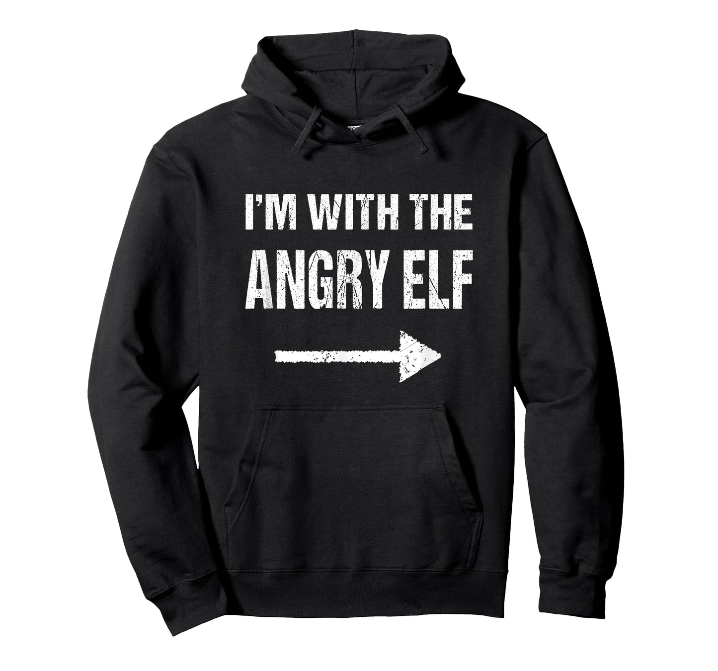 I'm With The Angry Elf Halloween T-Shirt T-Shirt