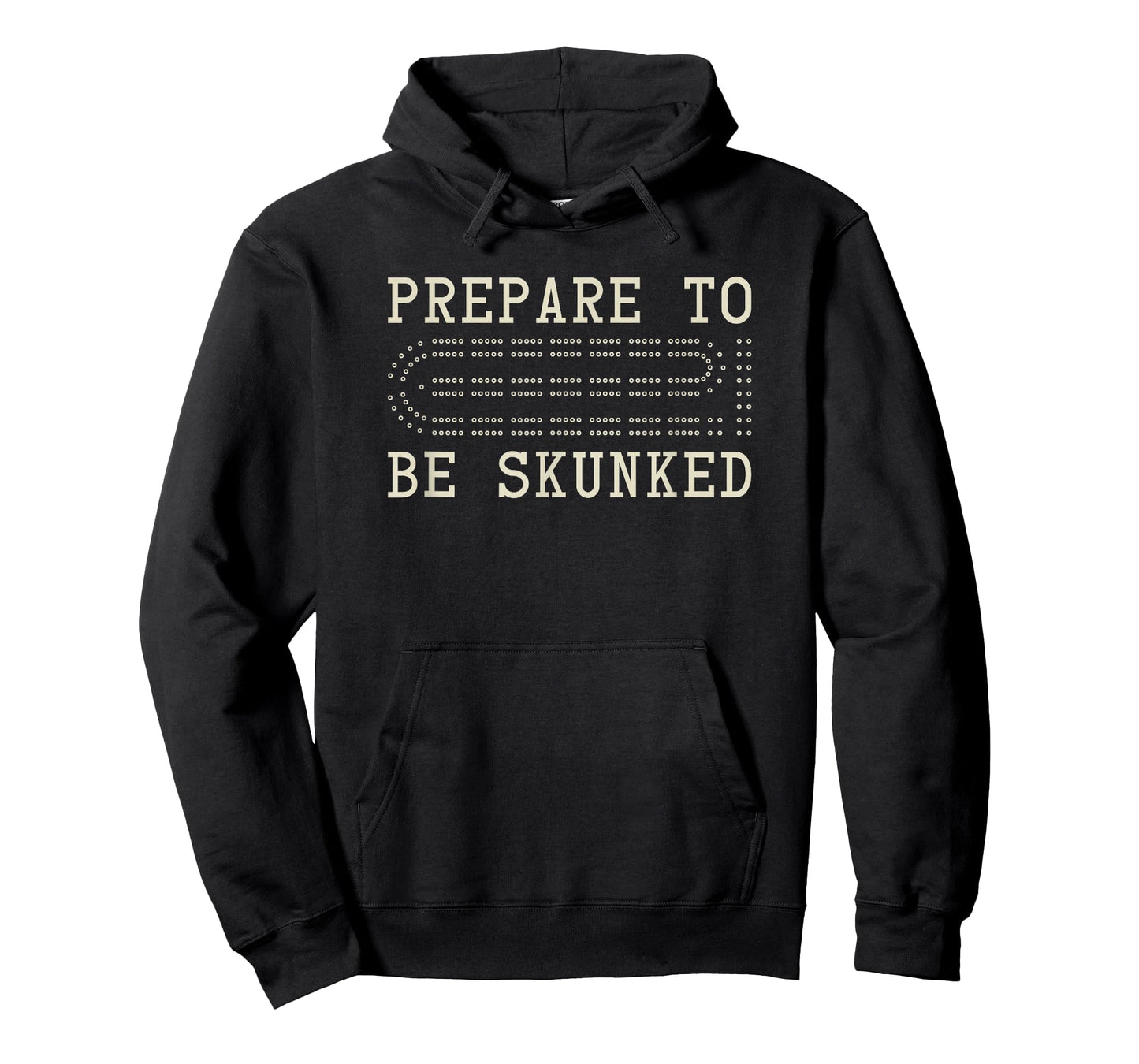 Cribbage Enthusiast - Prepare to be skunked - Cribbage Board T-Shirt