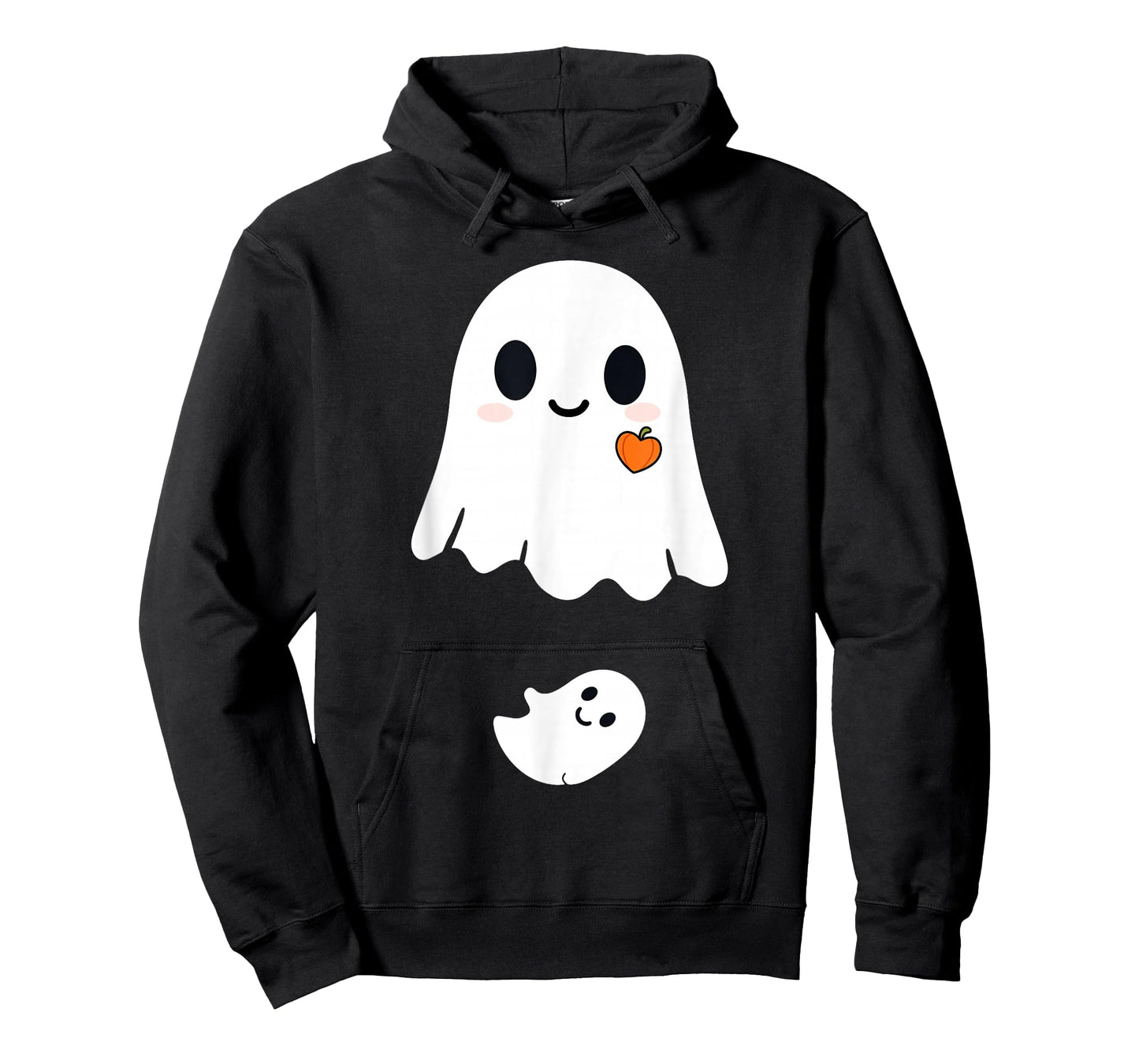 Cute Ghost Halloween Maternity Funny Pregnancy Announcement T-Shirt