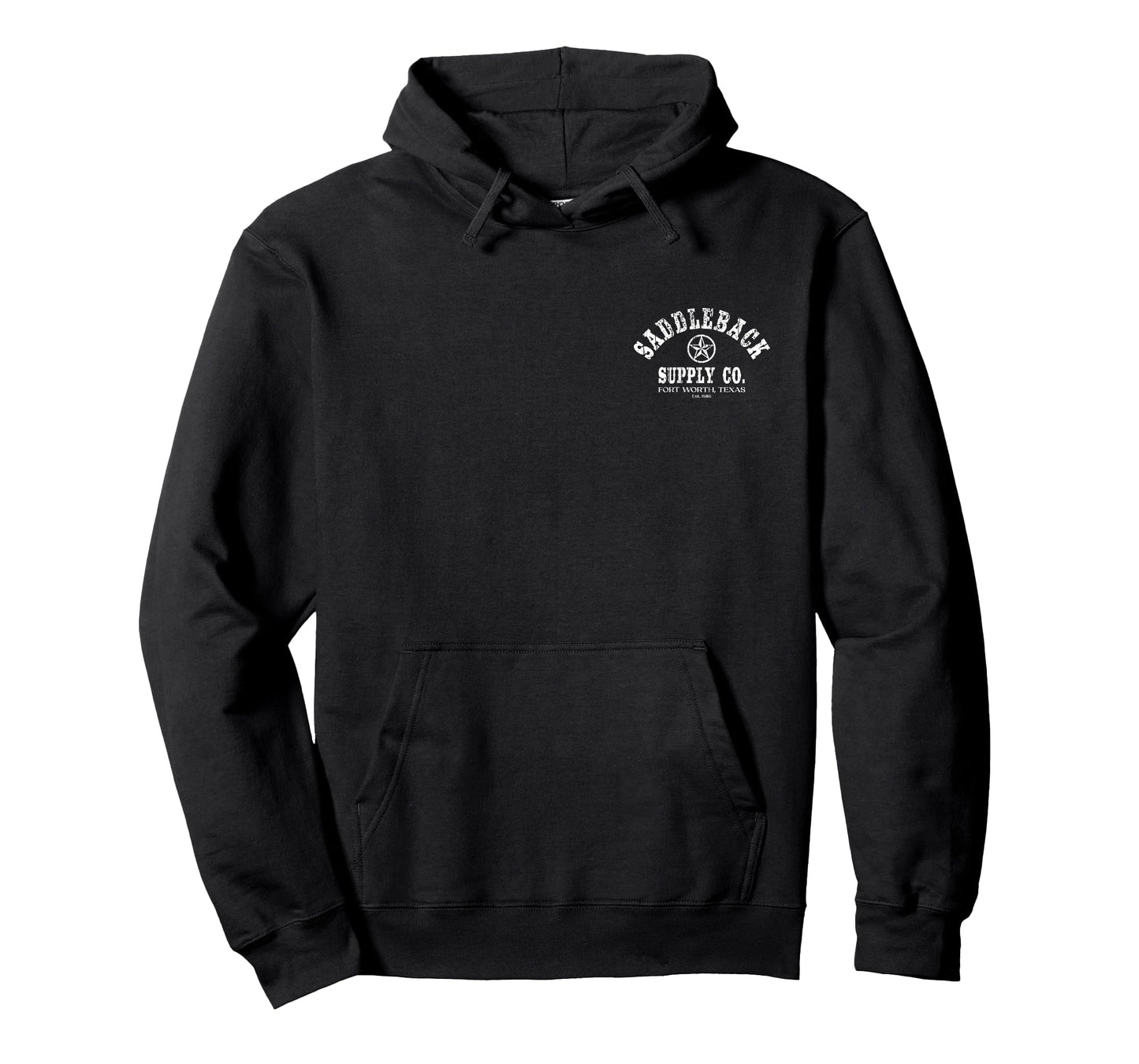 Saddleback Texas Lone Star White Logo Lightweight, Graphic T-Shirt