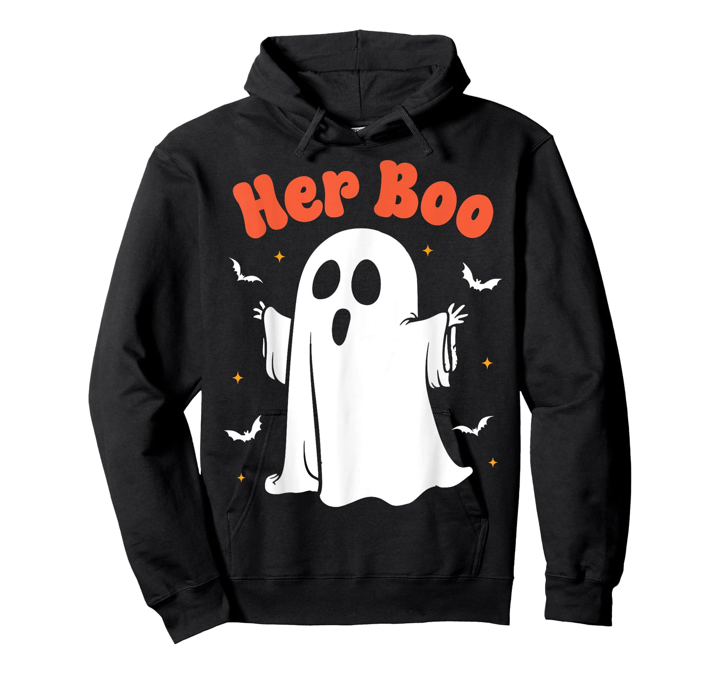 Her Boo & His Boo Funny Matching Halloween Pajama Couples T-Shirt