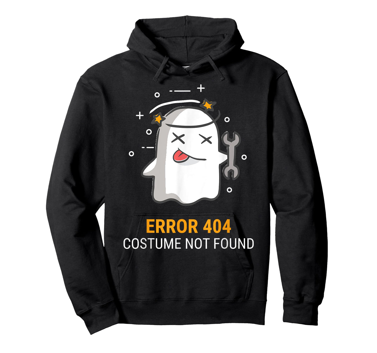 Error 404 Costume Not Found Easy Halloween Ghost T-Shirt