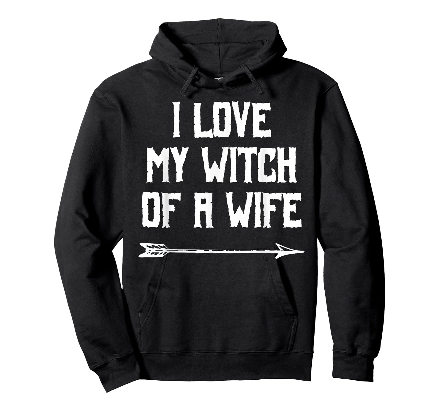 Witch of a Wife - Funny Couples Halloween T-Shirt