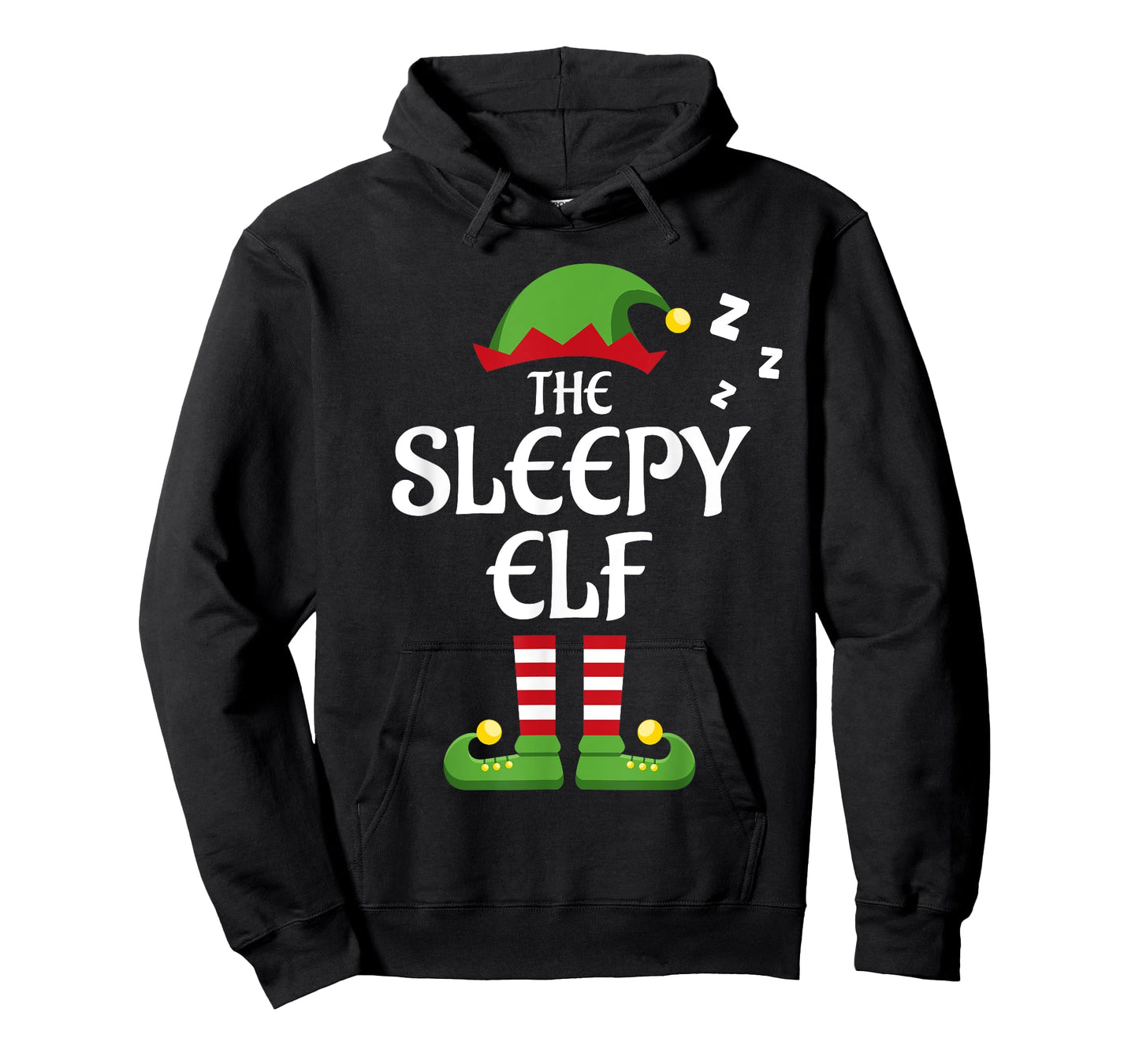 Sleepy Elf Family Matching Group Christmas T-Shirt