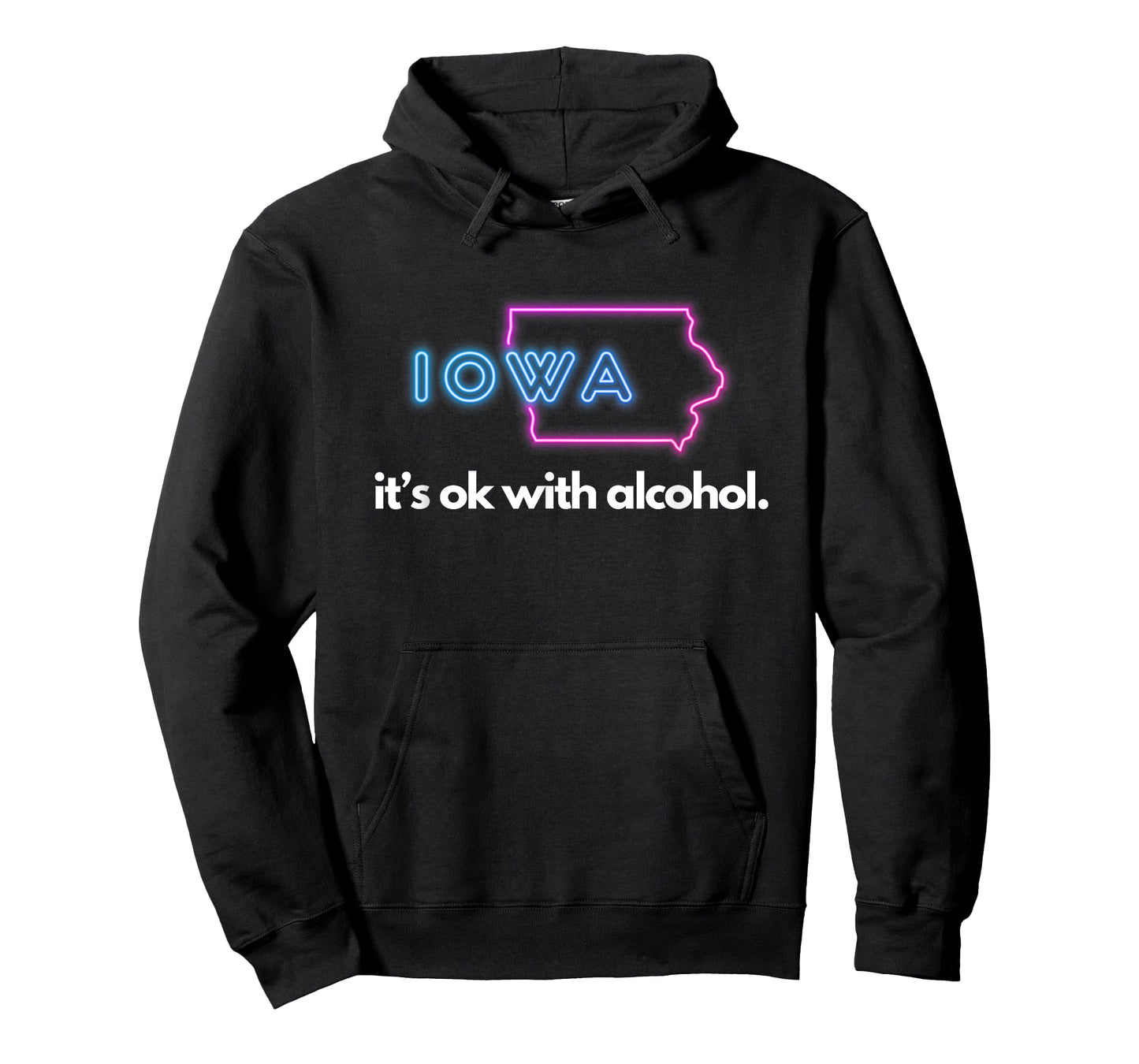 iowa its ok with alcohol shirt T-Shirt