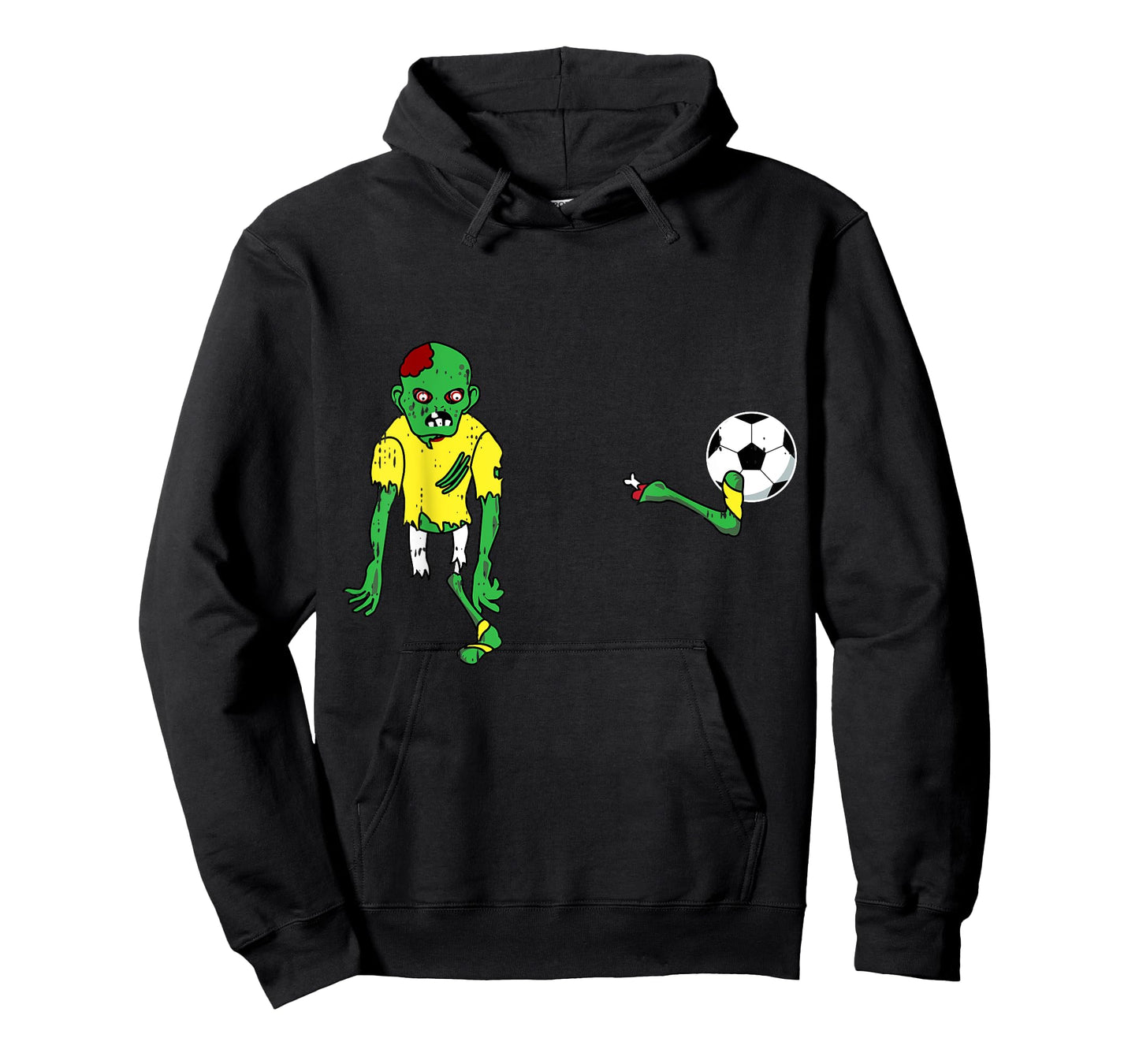 Zombie Soccer Costume Cute Easy Monster Halloween Gift T-Shirt