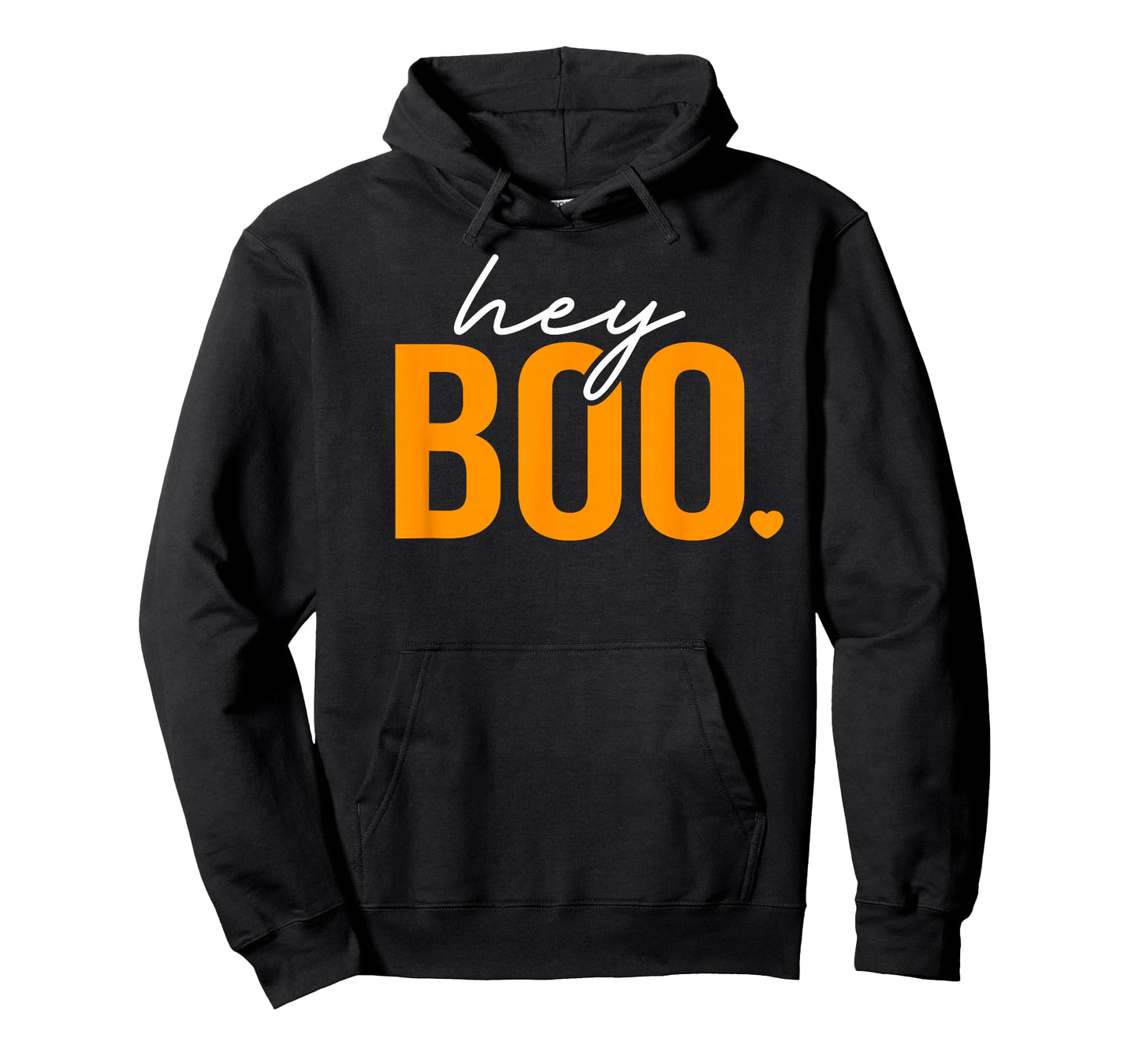 Hey Boo Funny Halloween Pun Ghost Spooky Toddler Boy Girl T-Shirt