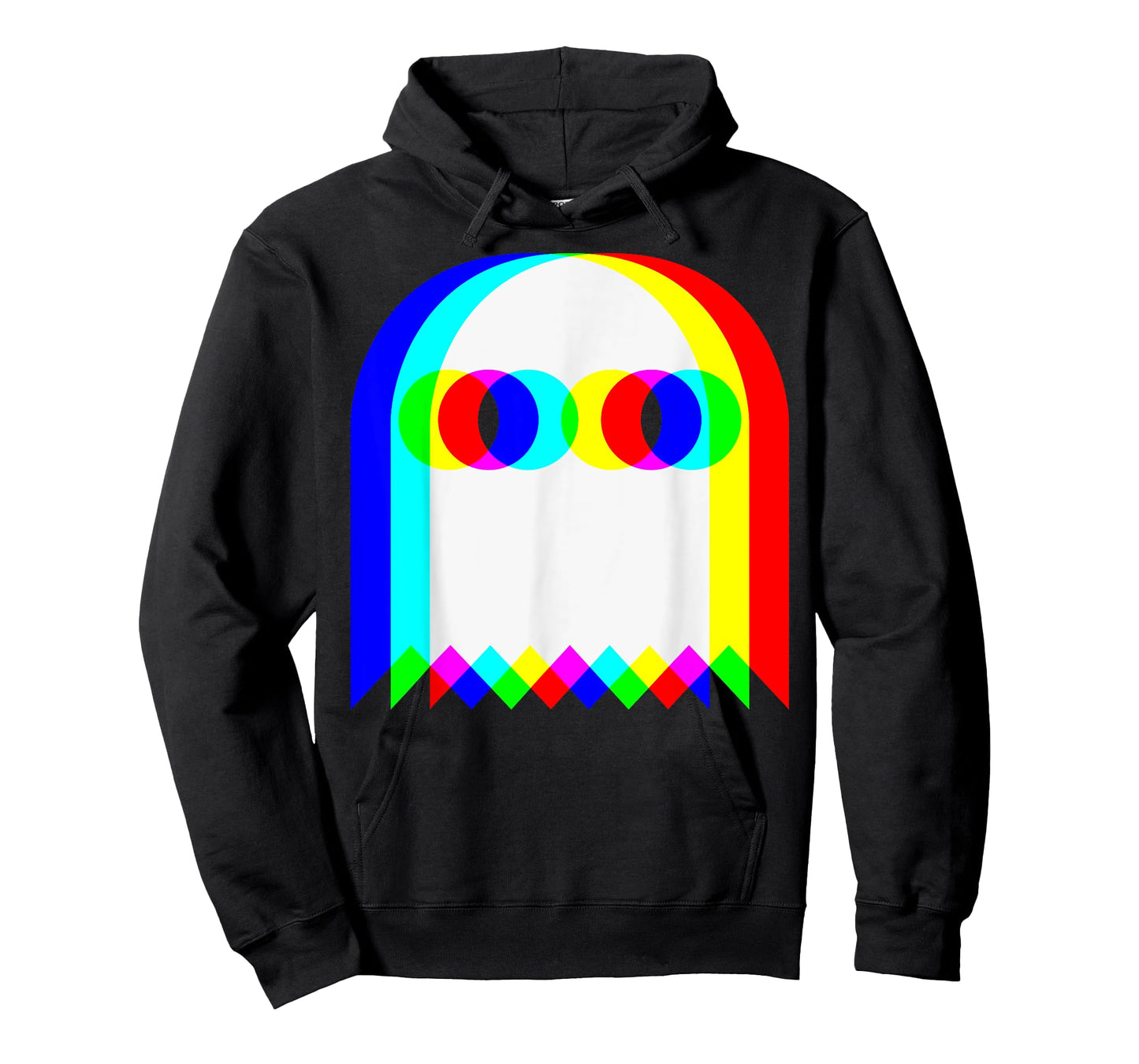 Ghost Trippy Vaporwave Halloween Techno Rave Funny Gamer T-Shirt