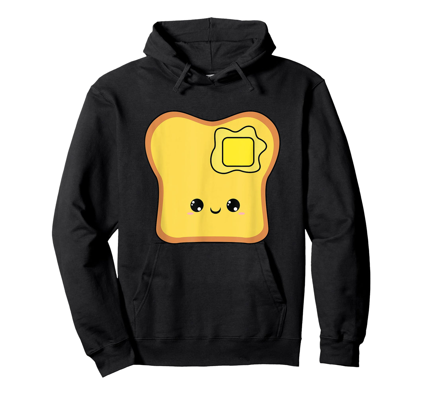 toast - butter - melting - bread - cute - kawaii - smile T-Shirt