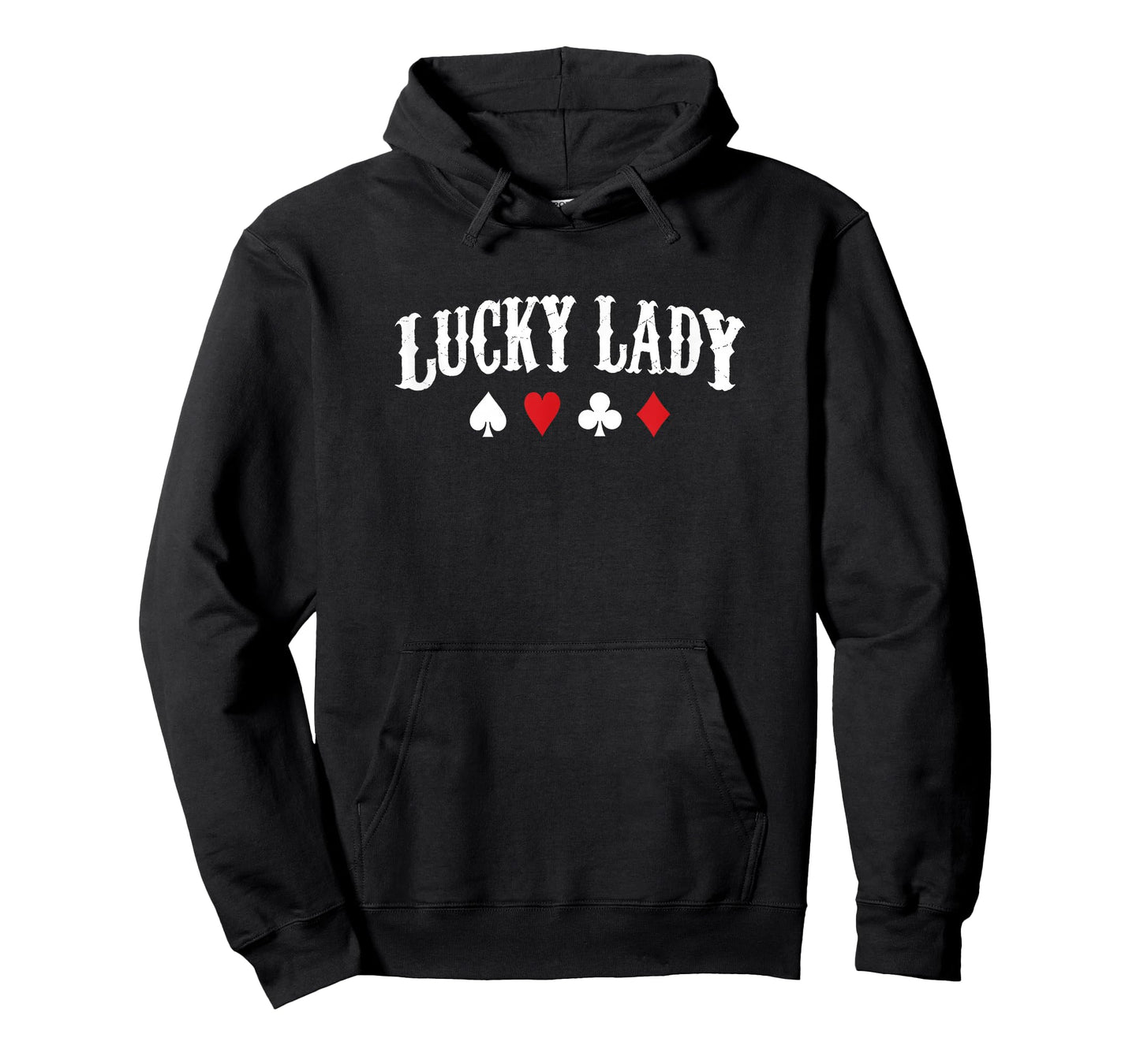 Lucky Lady Card Player Gift T-Shirt