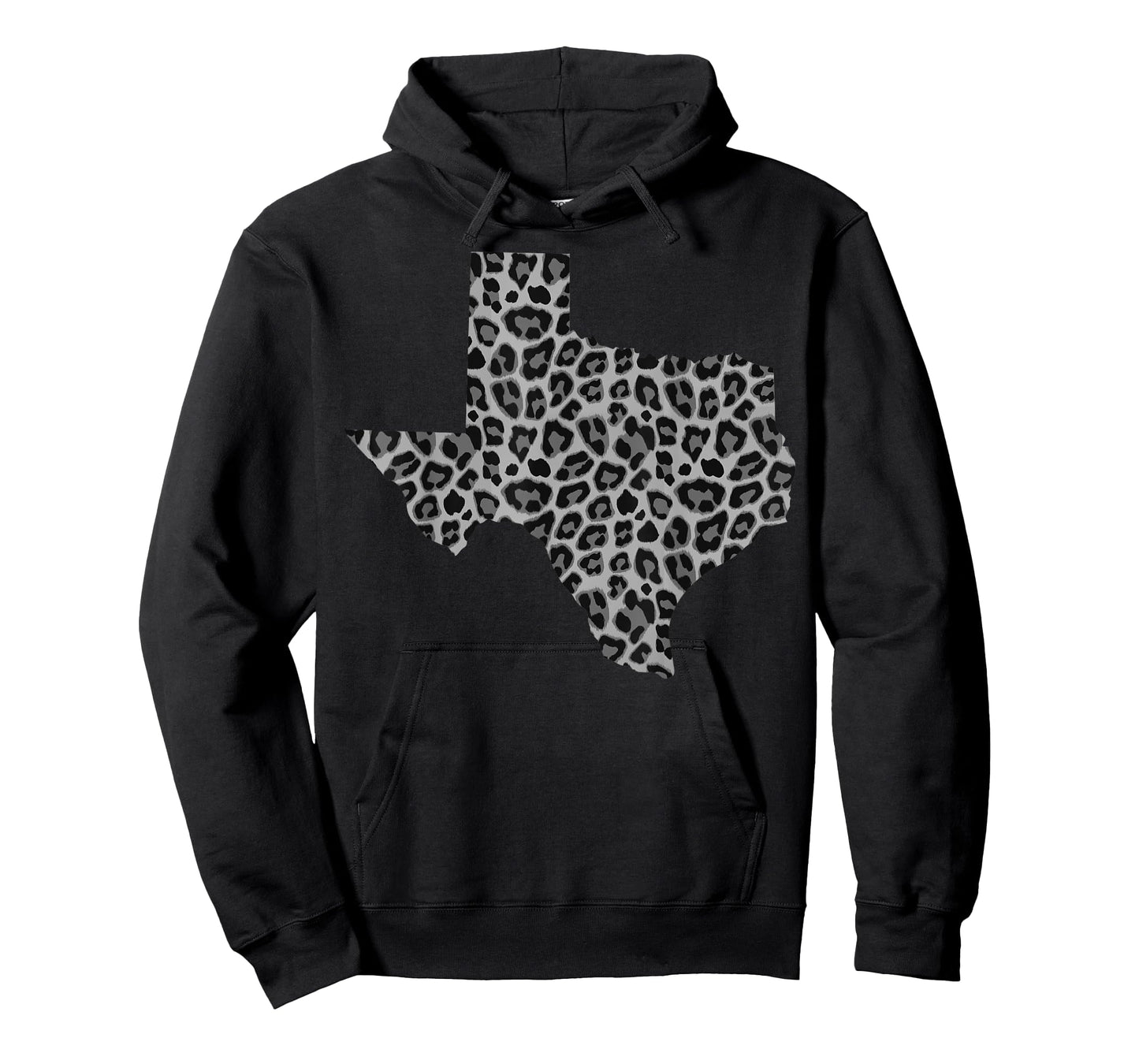 Cute Texas Shape Leopard Print | Wildlife Animal Lover Gift T-Shirt