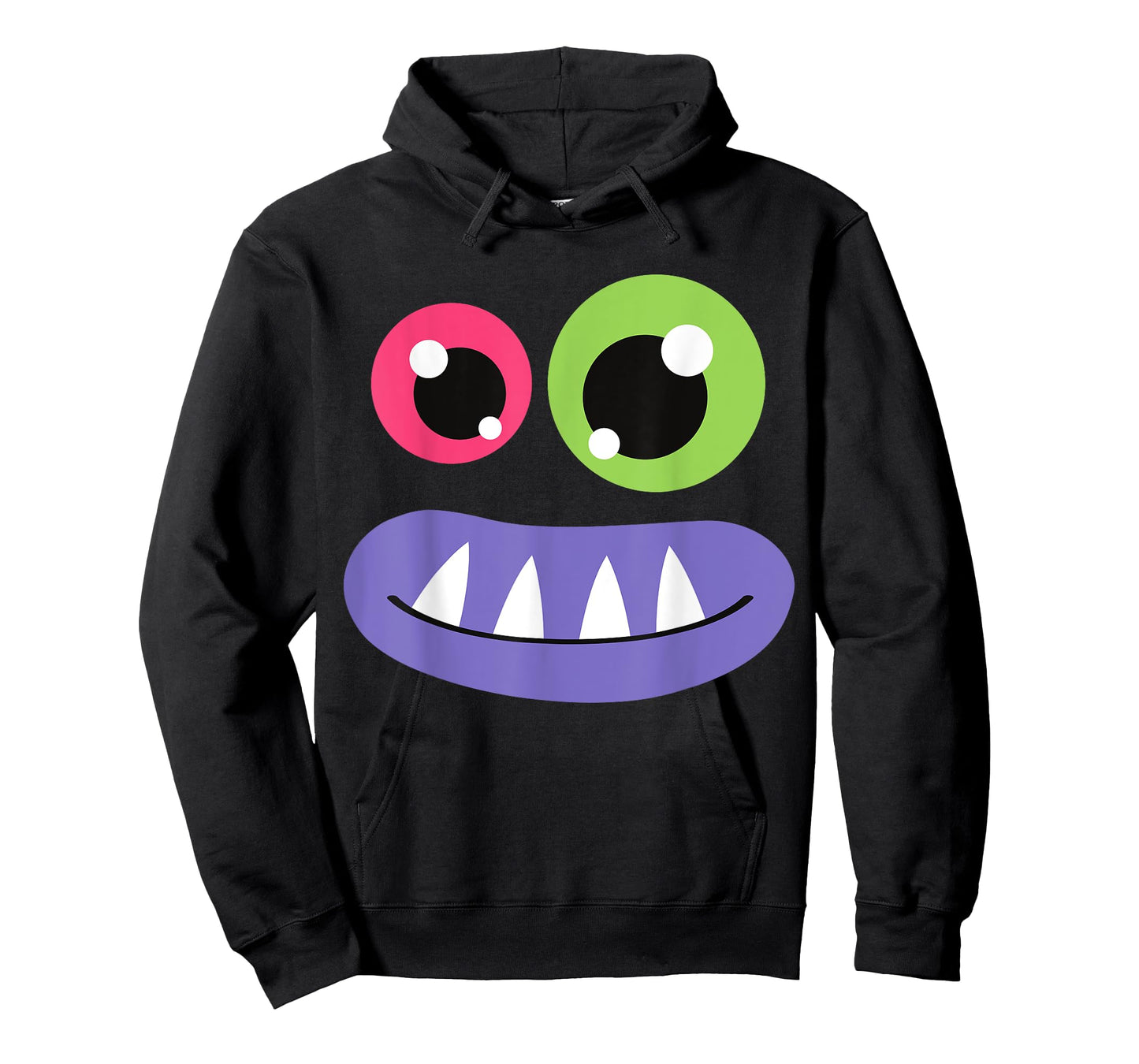 Cute Monster Face Halloween Costume Cute Group Men Women Kid T-Shirt
