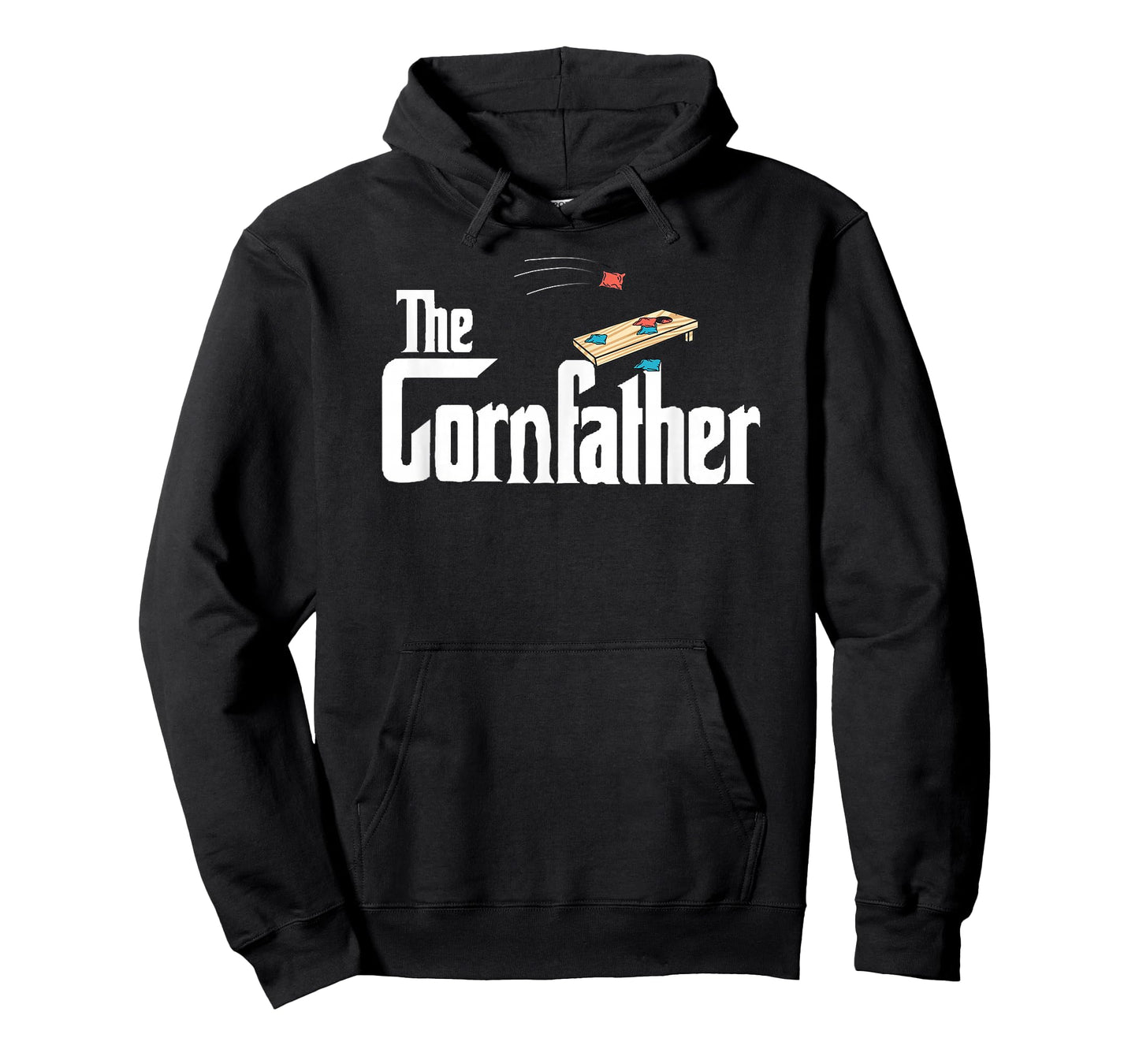 Funny Cornhole The Cornfather Funny Fathers T-Shirt