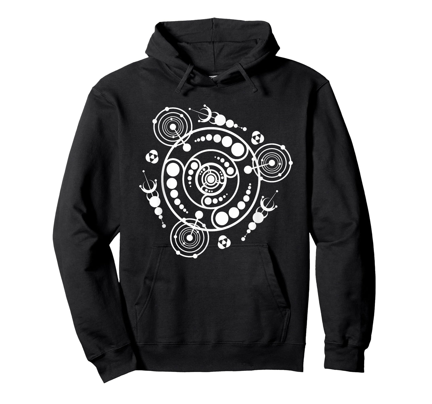 Crop Circle Space Alien Galaxy UFO Illustration Art T Shirt