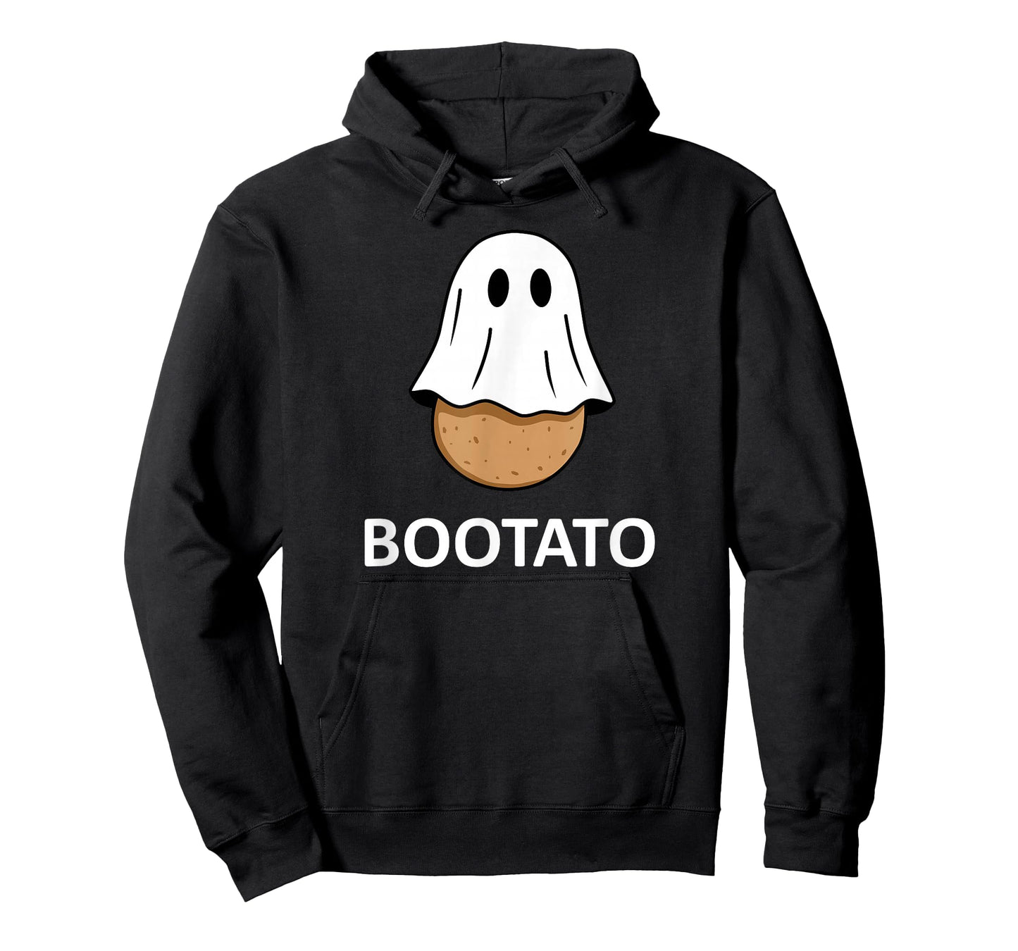 Bootato Cute Ghost Potato Halloween Costume Funny Pun T-Shirt