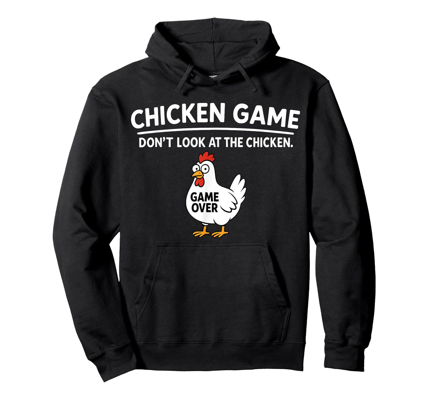 Cute Chicken Game Don't Look at The Chicken Funny Chicken T-Shirt