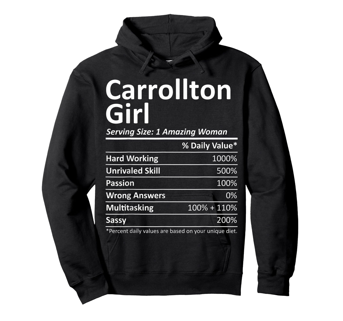 CARROLLTON GIRL TX TEXAS Funny City Home Roots USA Gift T-Shirt
