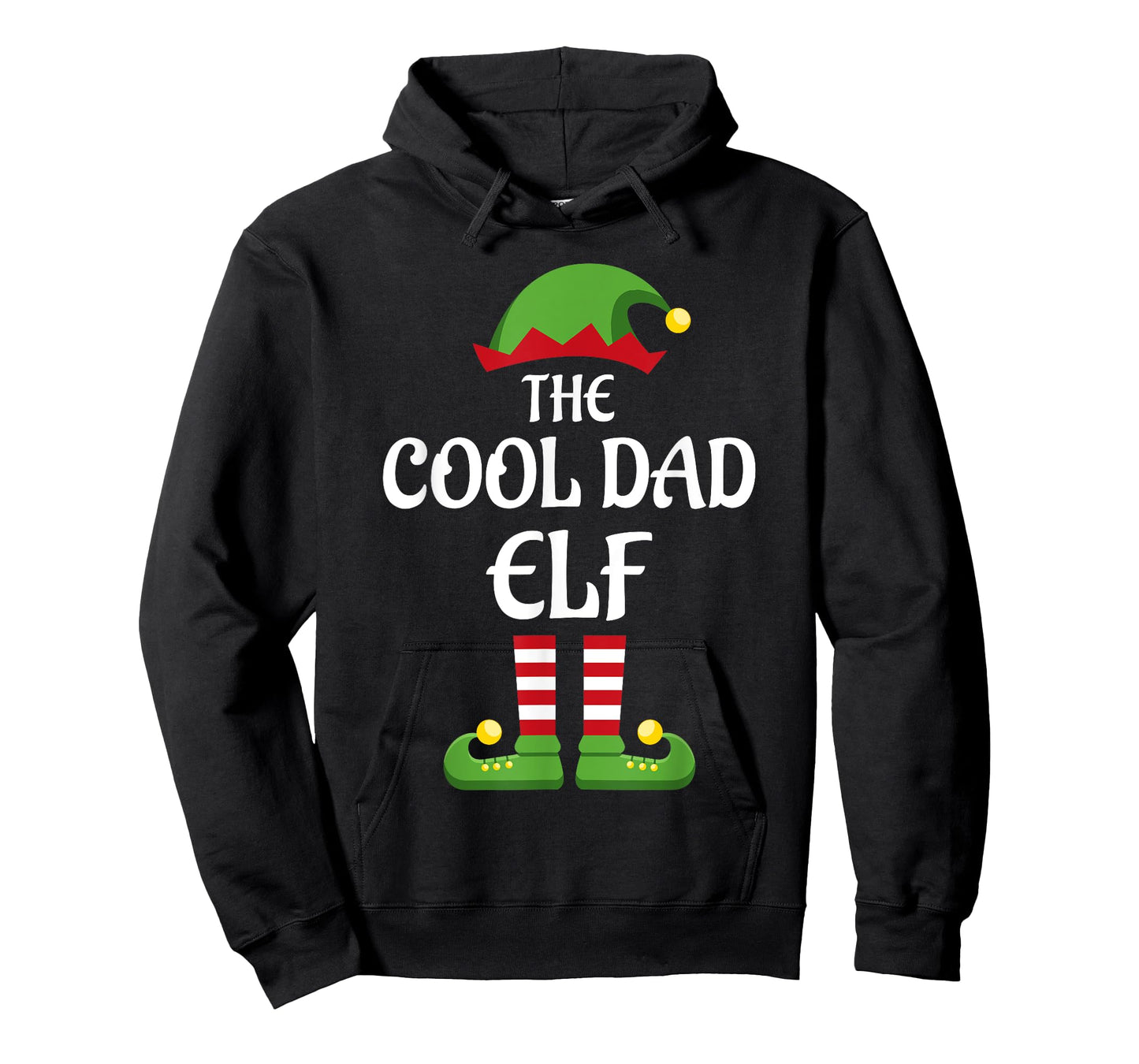 Cool Dad Elf Family Matching Group Christmas T-Shirt