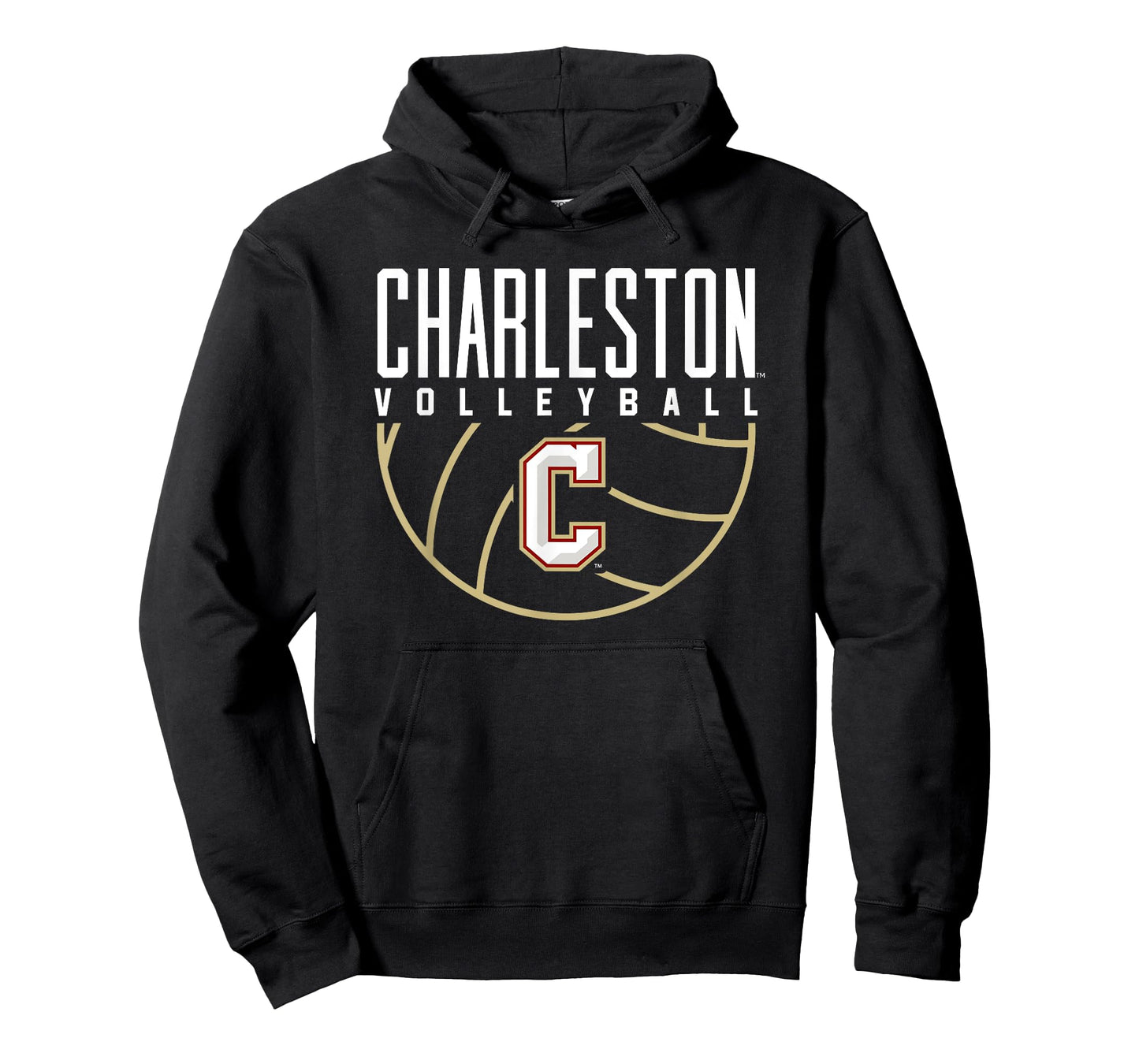 College of Charleston Cougars Volleyball Arch T-Shirt