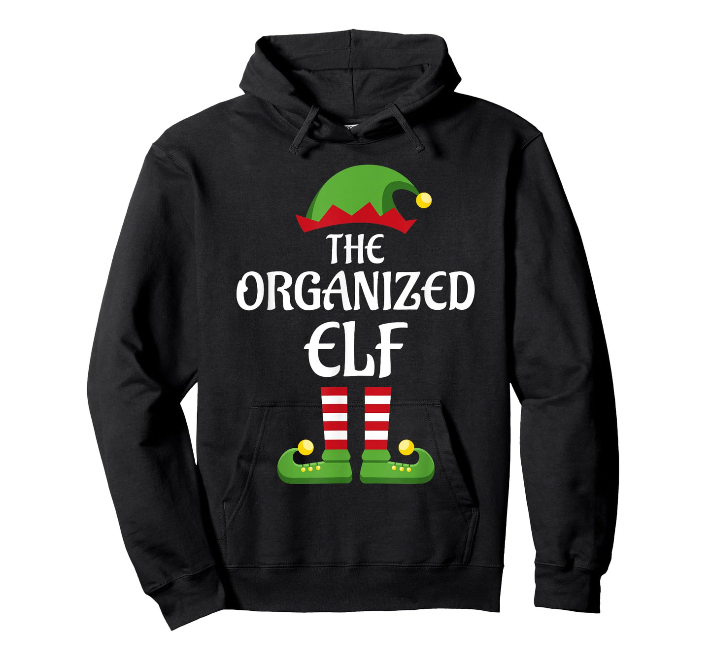 Organized Elf Family Matching Group Christmas T-Shirt