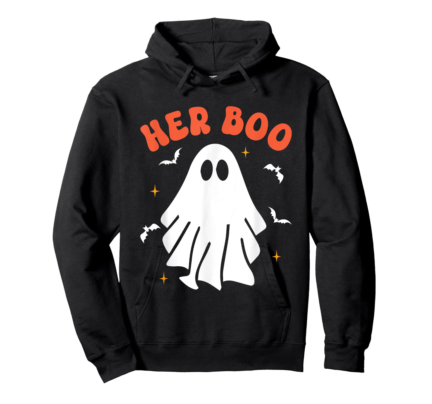 Her Boo & His Boo Funny Matching Halloween Pajama Couples T-Shirt