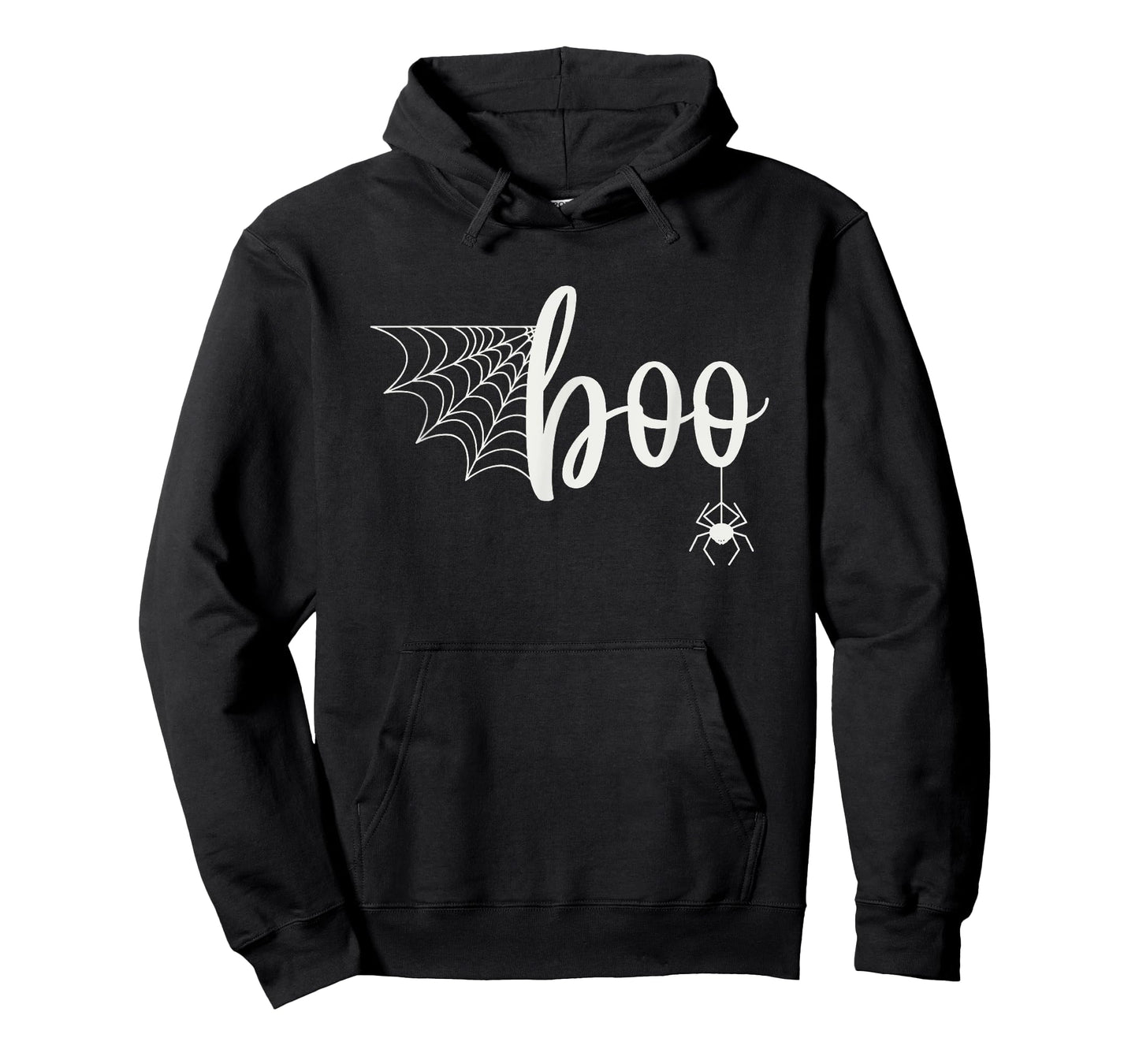 Boo Spider Web Halloween Spooky Spider Design With Creepy T-Shirt