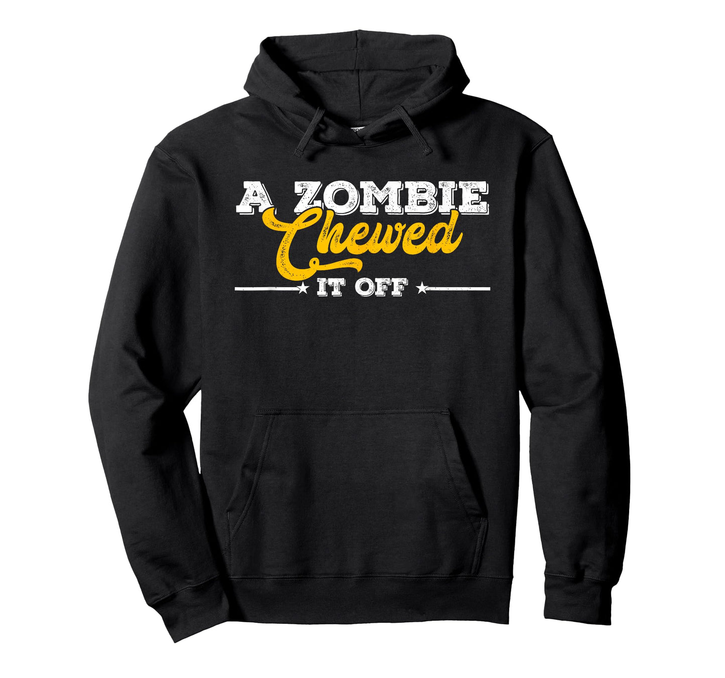 A Zombie Chewed It Off Funny Leg Arm Amputee Recovery T-Shirt