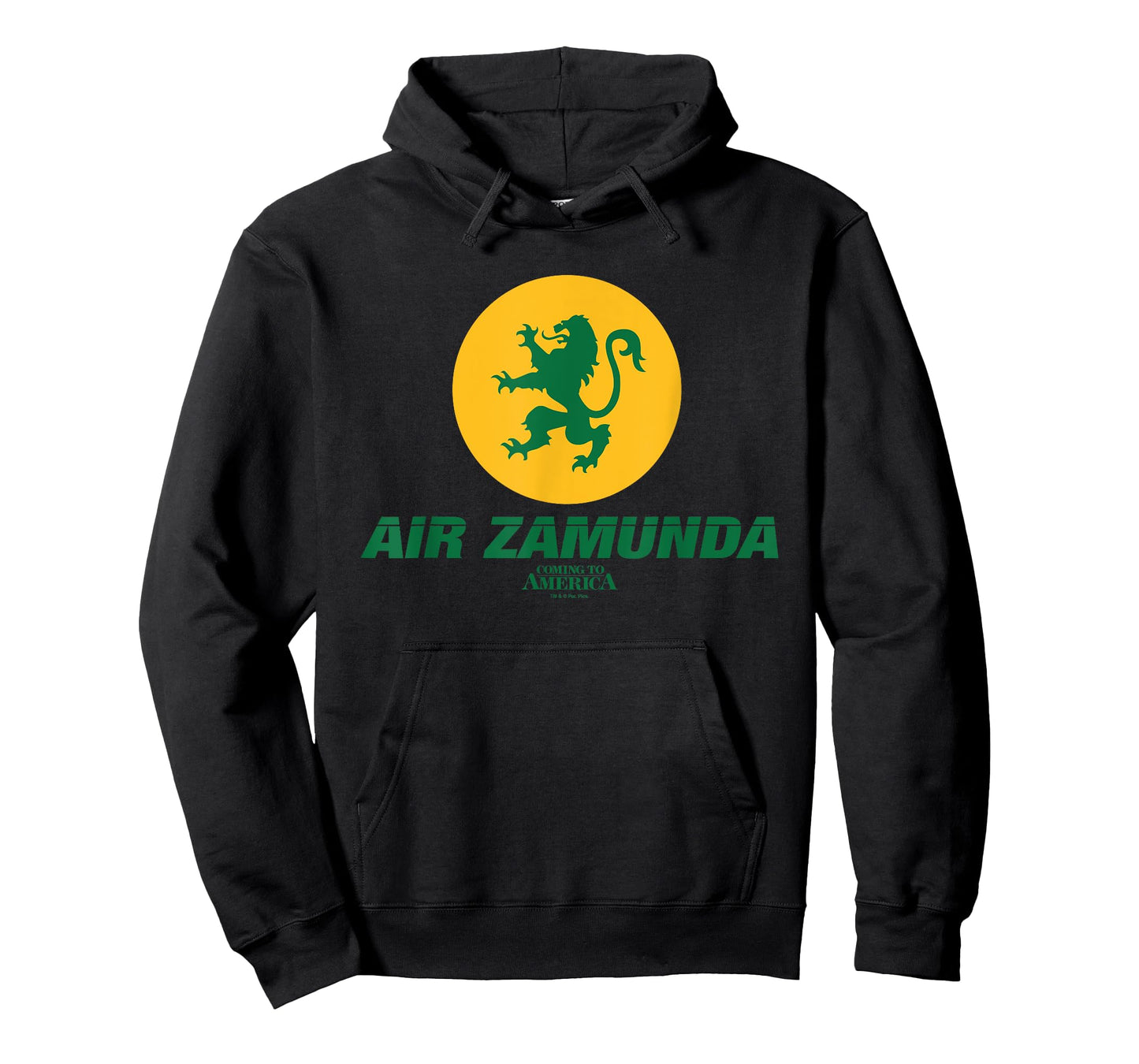 Coming To America Air Zamunda Green Lion Logo T-Shirt