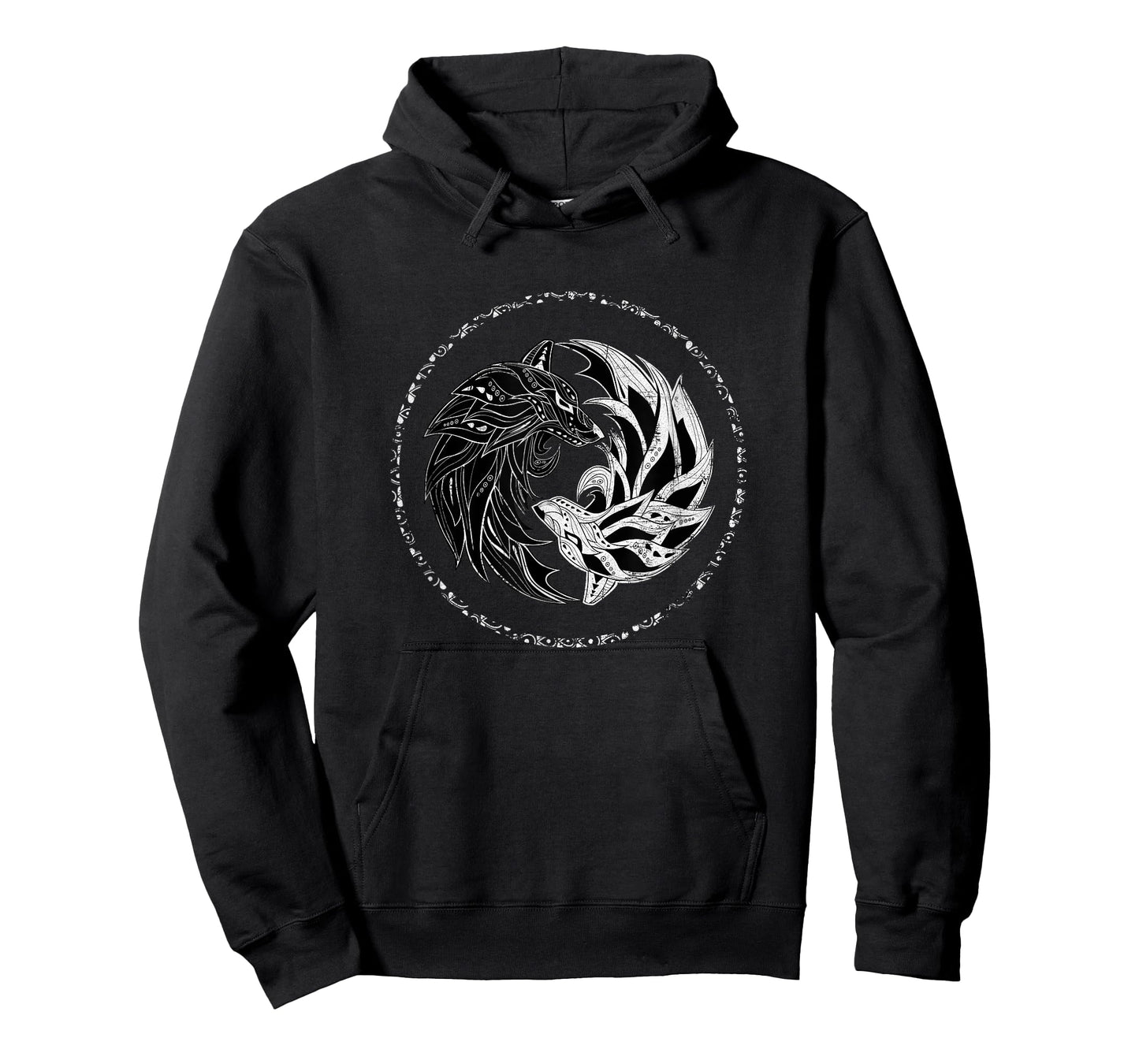 Yin Yang, Wolf, Wolves, Yinyang, Chi Gong TaiChi, Yin-Yang Bagua T-Shirt