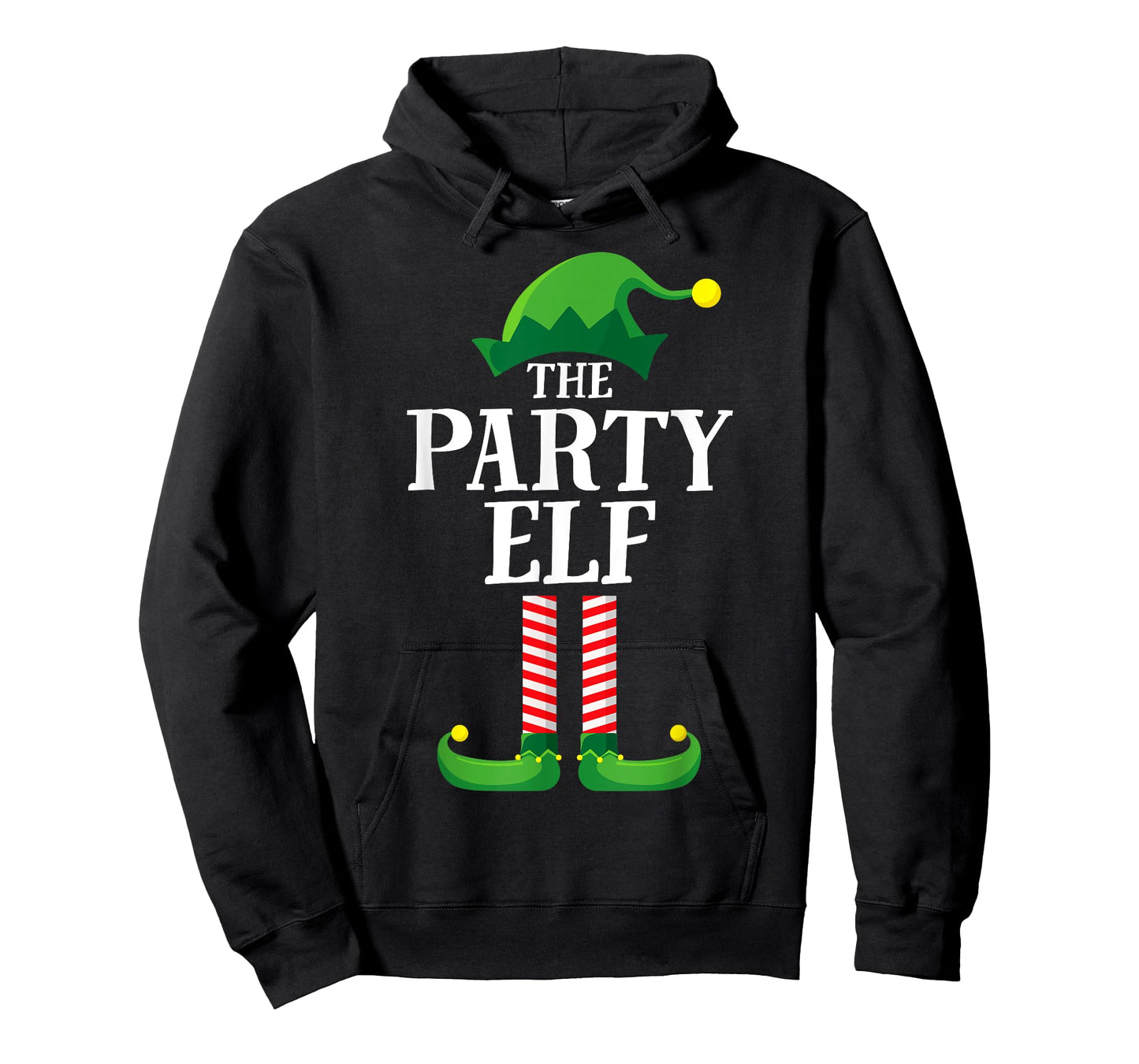 Party Elf Matching Family Group Christmas Funny Elf T-Shirt