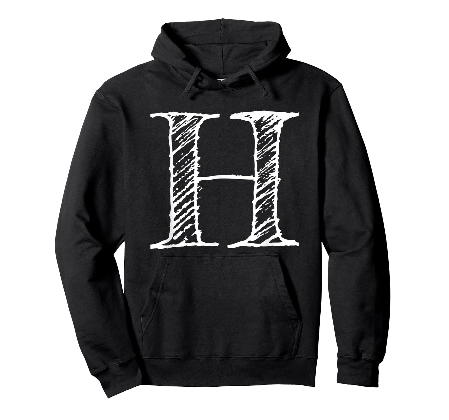 Bold Letter H - Decorative Alphabet Big Font Capital Letter T-Shirt