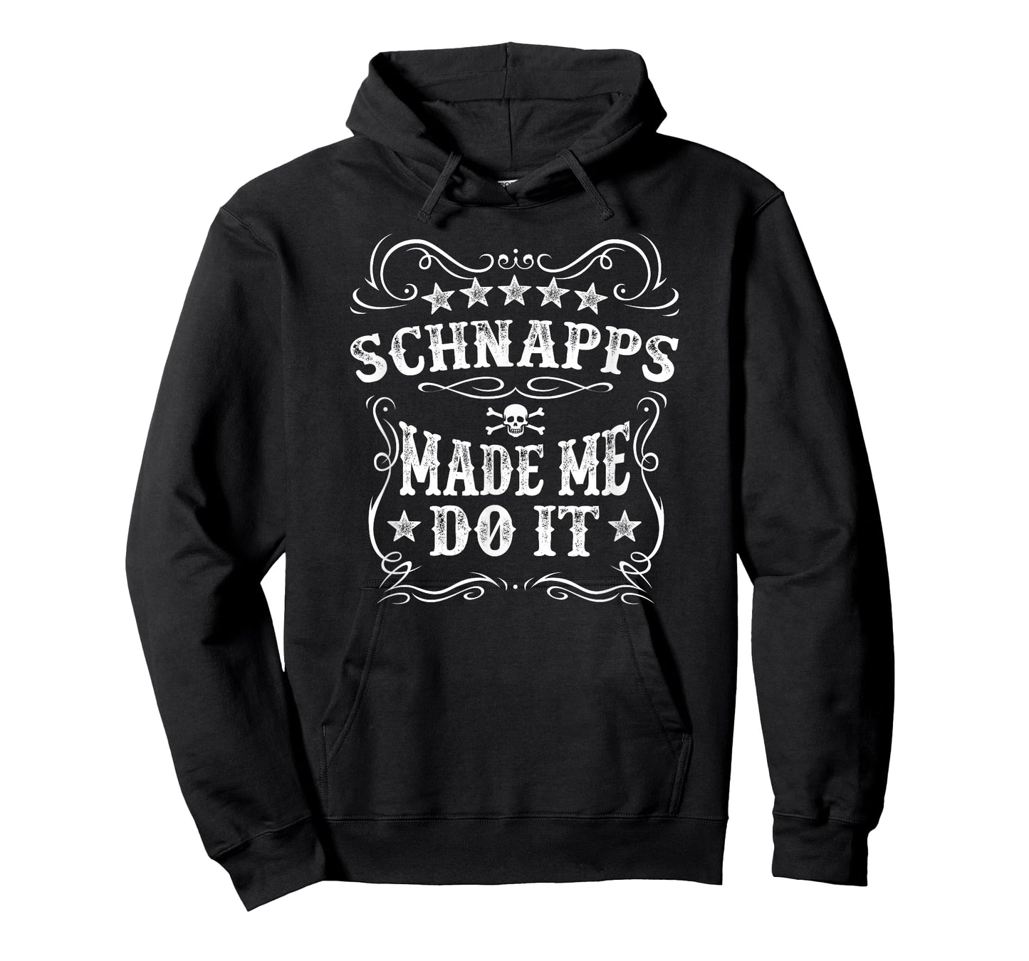 Schnapps Made Me Do It Funny Alcohol Drinker Vintage Novelty T-Shirt