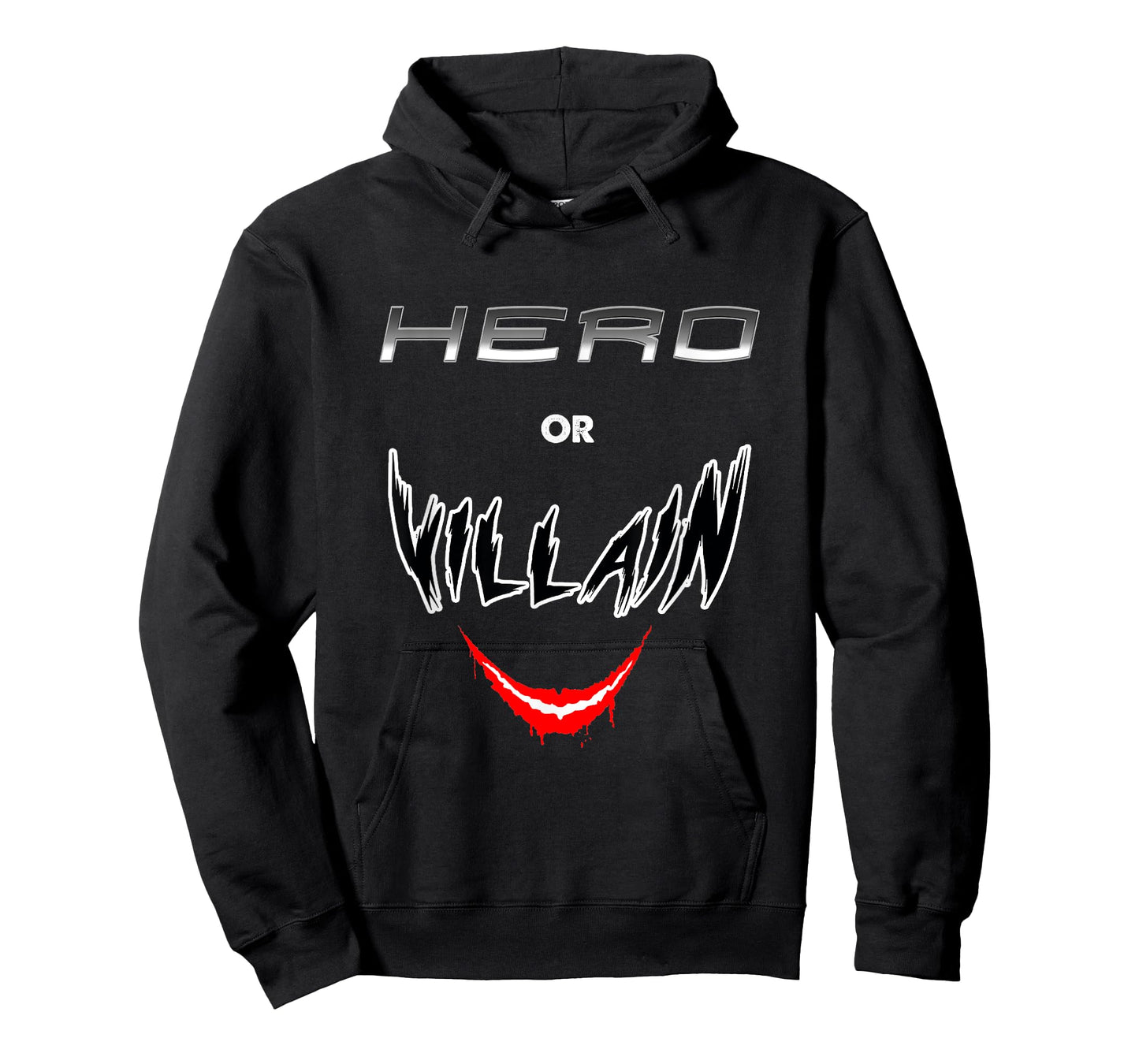 Hero Or Villain Funny Geek Retro Gift Idea T-Shirt
