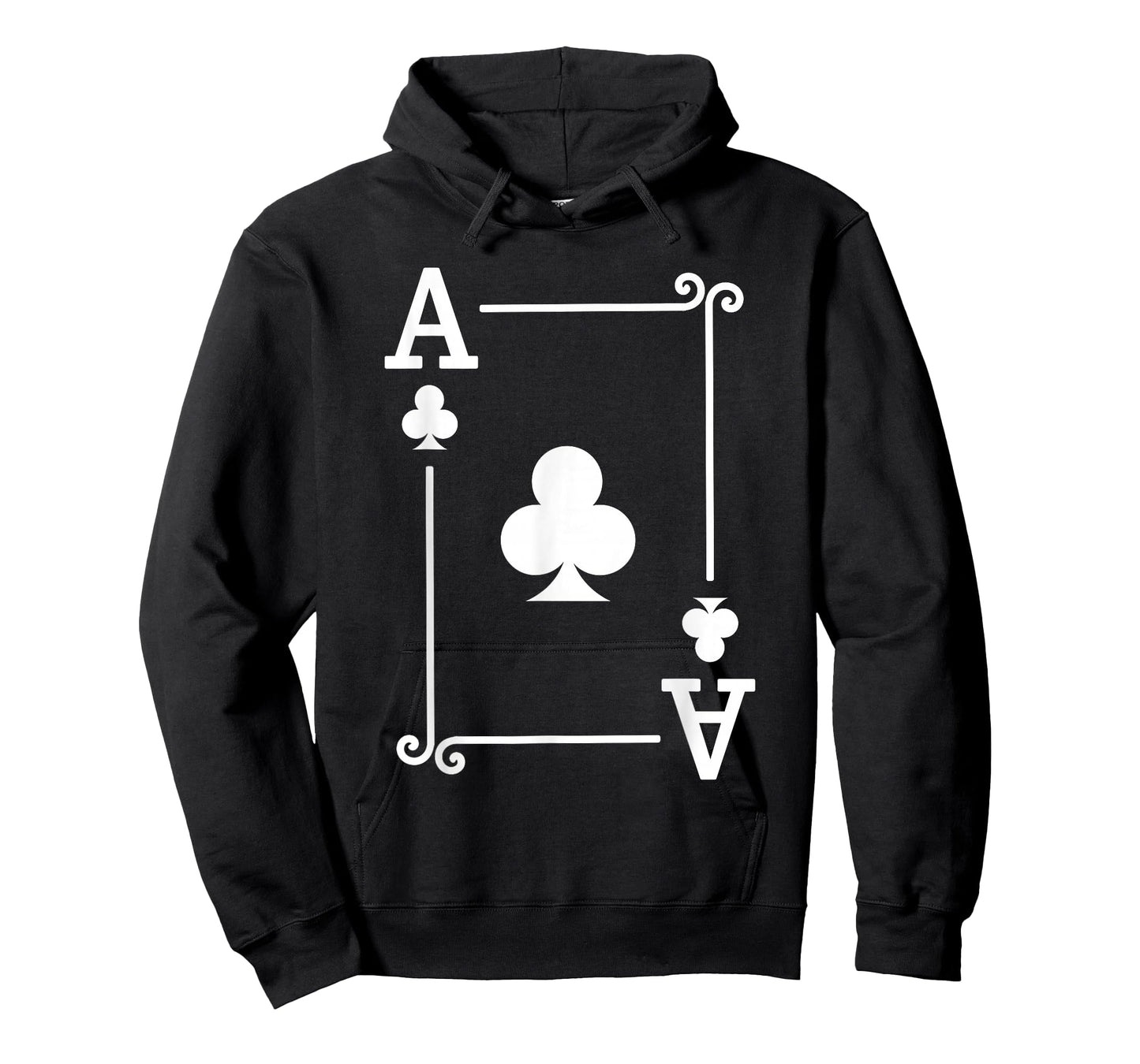 Playing Card Costume Tees - Ace Clubs Card - Ace Card T-Shirt