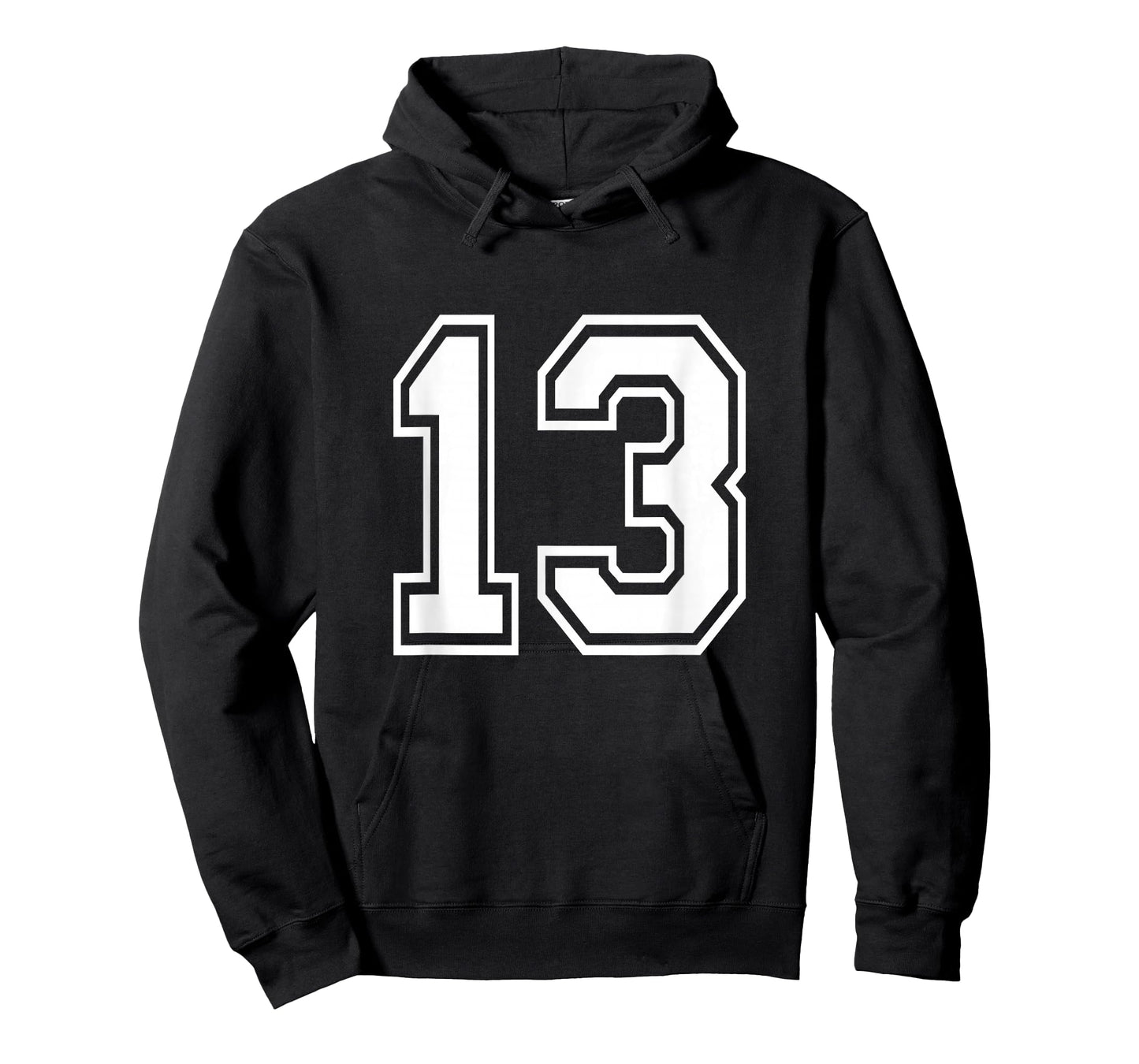 Number 13 Varsity Sports Team Jersey 13th Birthday 13 Years T-Shirt
