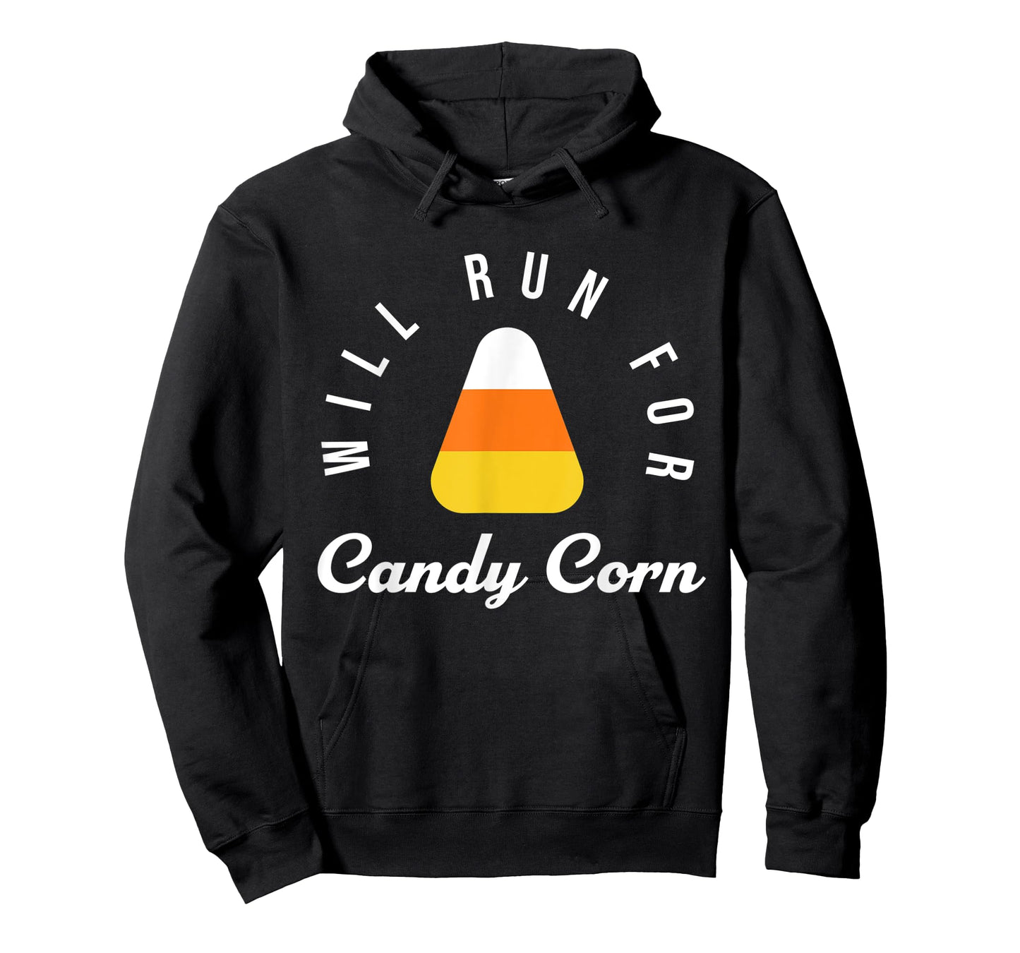 Halloween Running Costume Will Run For Candy Corn Lover T-Shirt