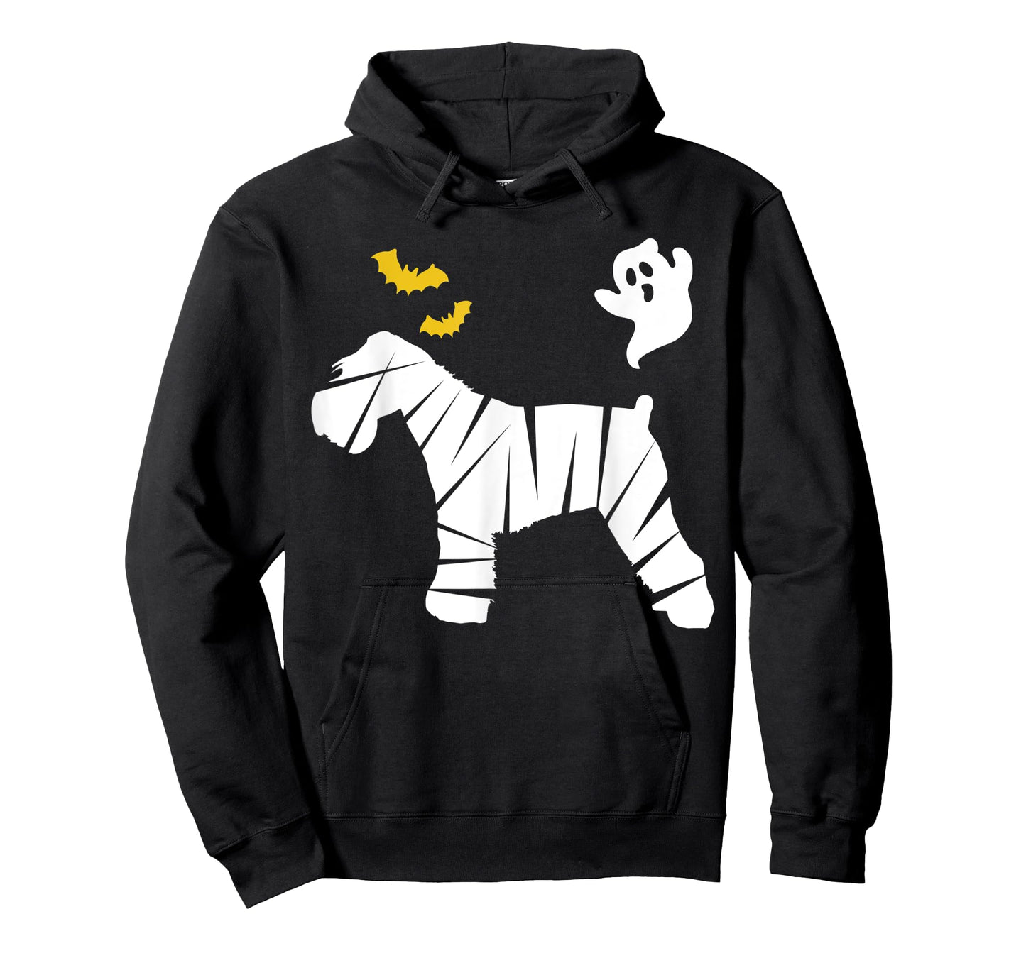 Miniature Mini Schnauzer Dog Halloween Mummy Bat Ghost Gift T-Shirt